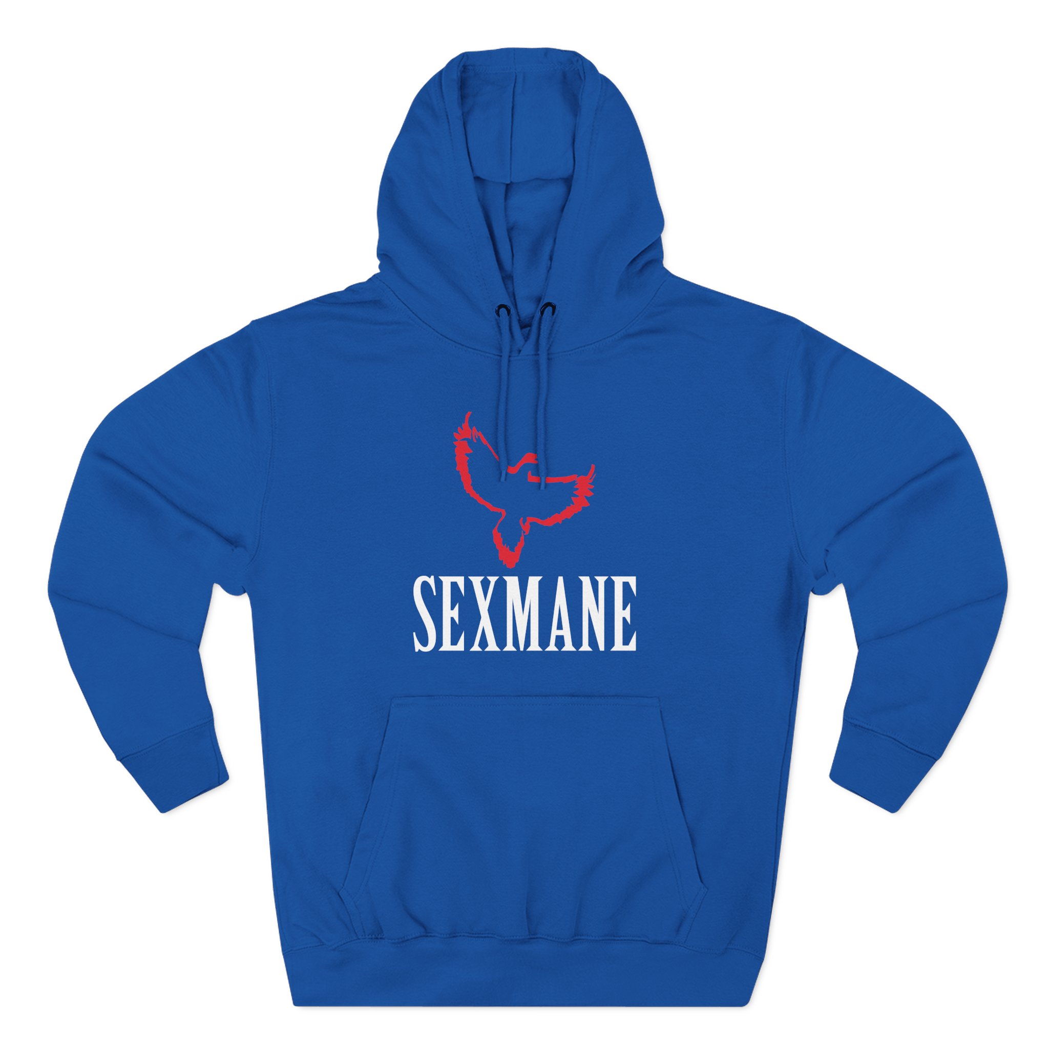 Sexmane Three-Panel Fleece Hoodie