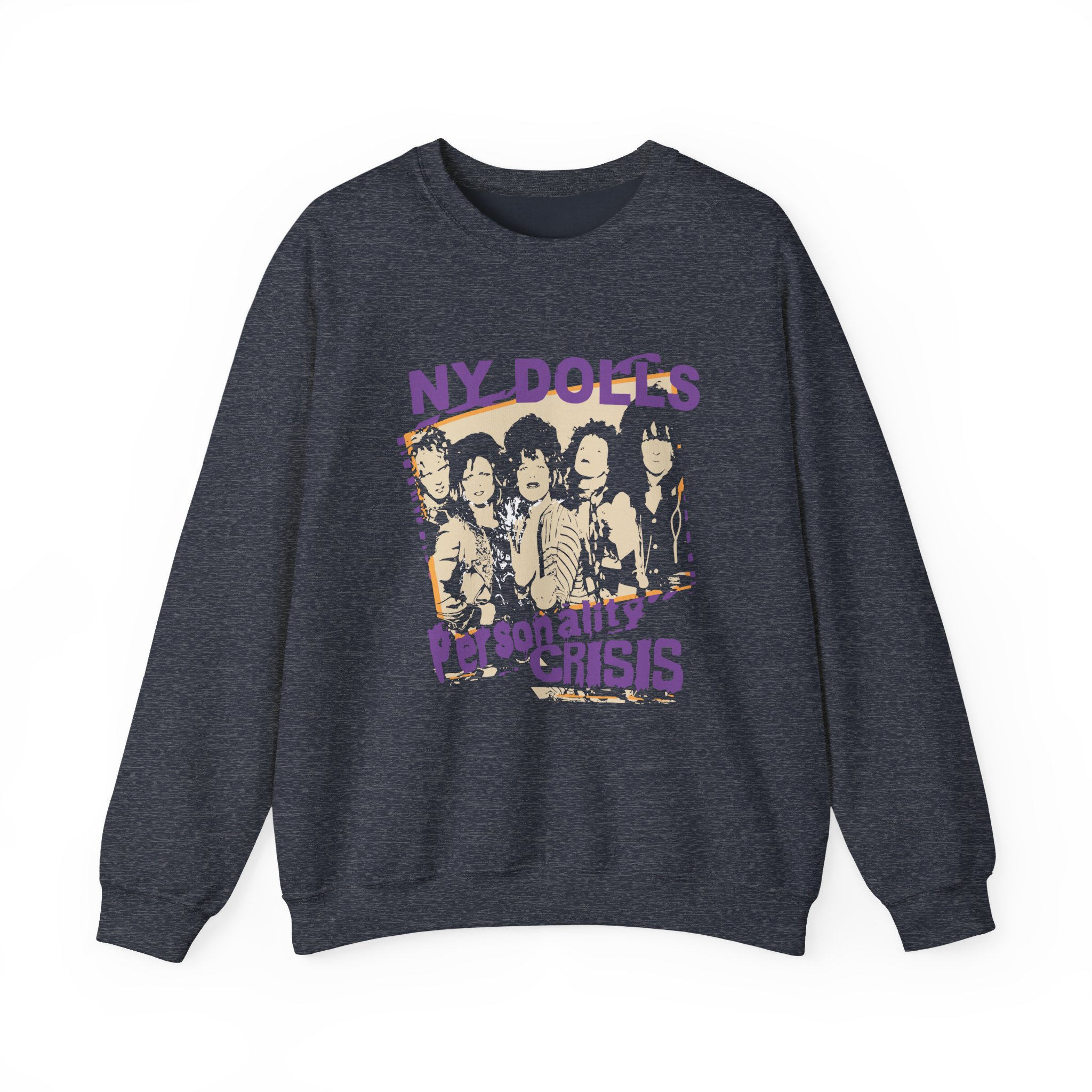 New York Dolls Personality Crisis Unisex Heavy Blendâ„¢ Crewneck Sweatshirt