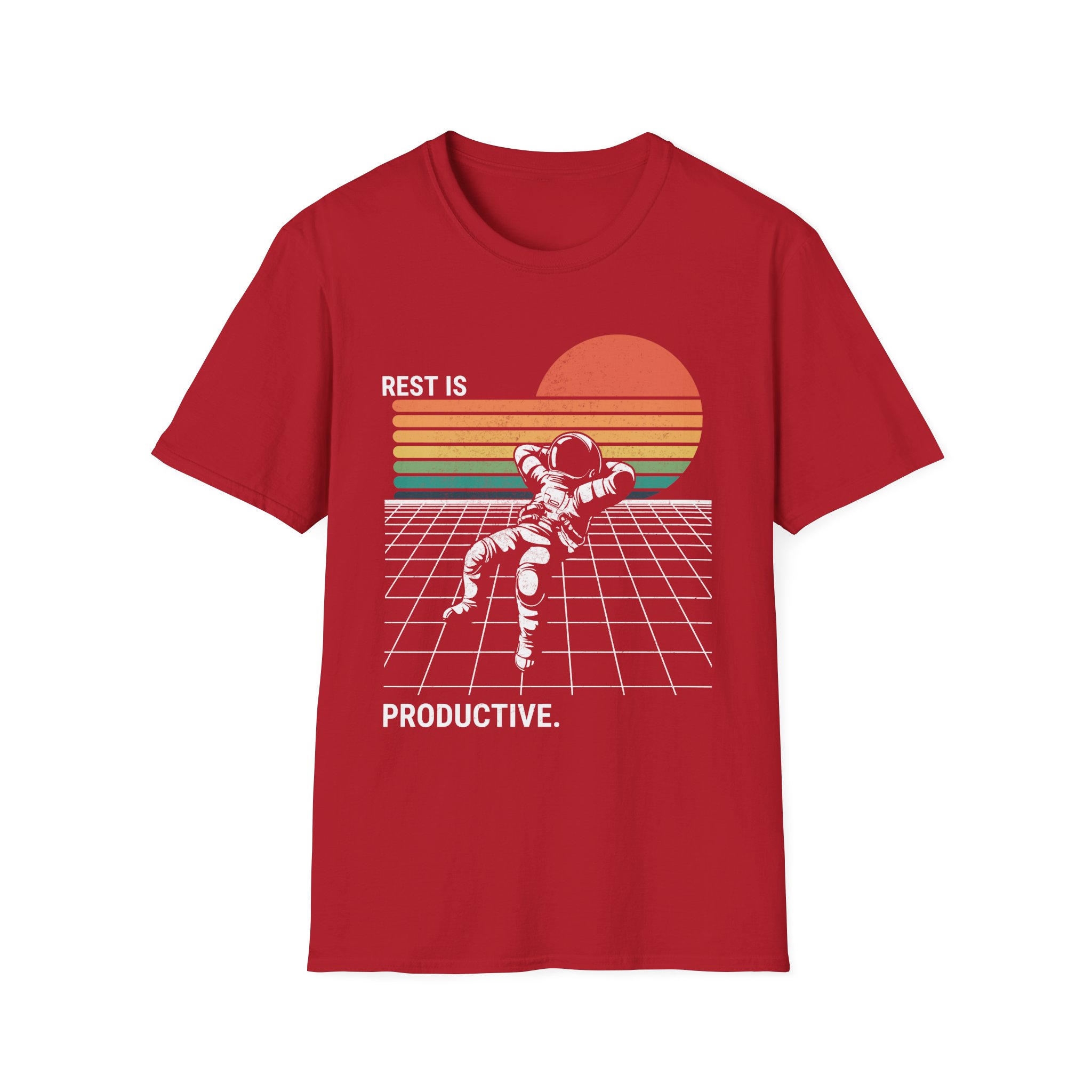 Elyse Myers: Rest is Productive Unisex Softstyle T-Shirt