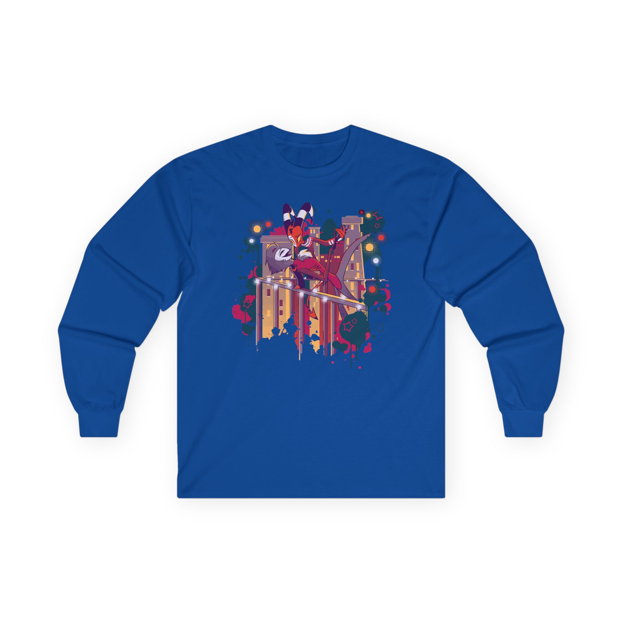 Vivziepop Stolas + Blitz Rooftop Dance Unisex Ultra Cotton Long Sleeve Tee