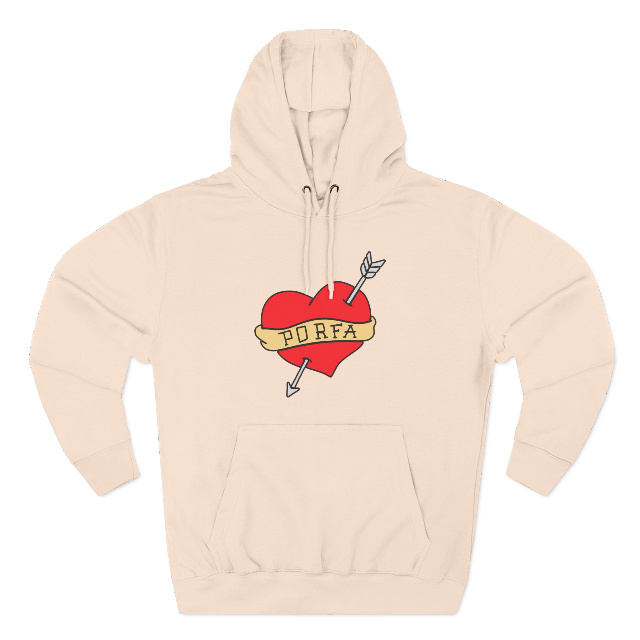 Porfa Lovestruck Three-Panel Fleece Hoodie