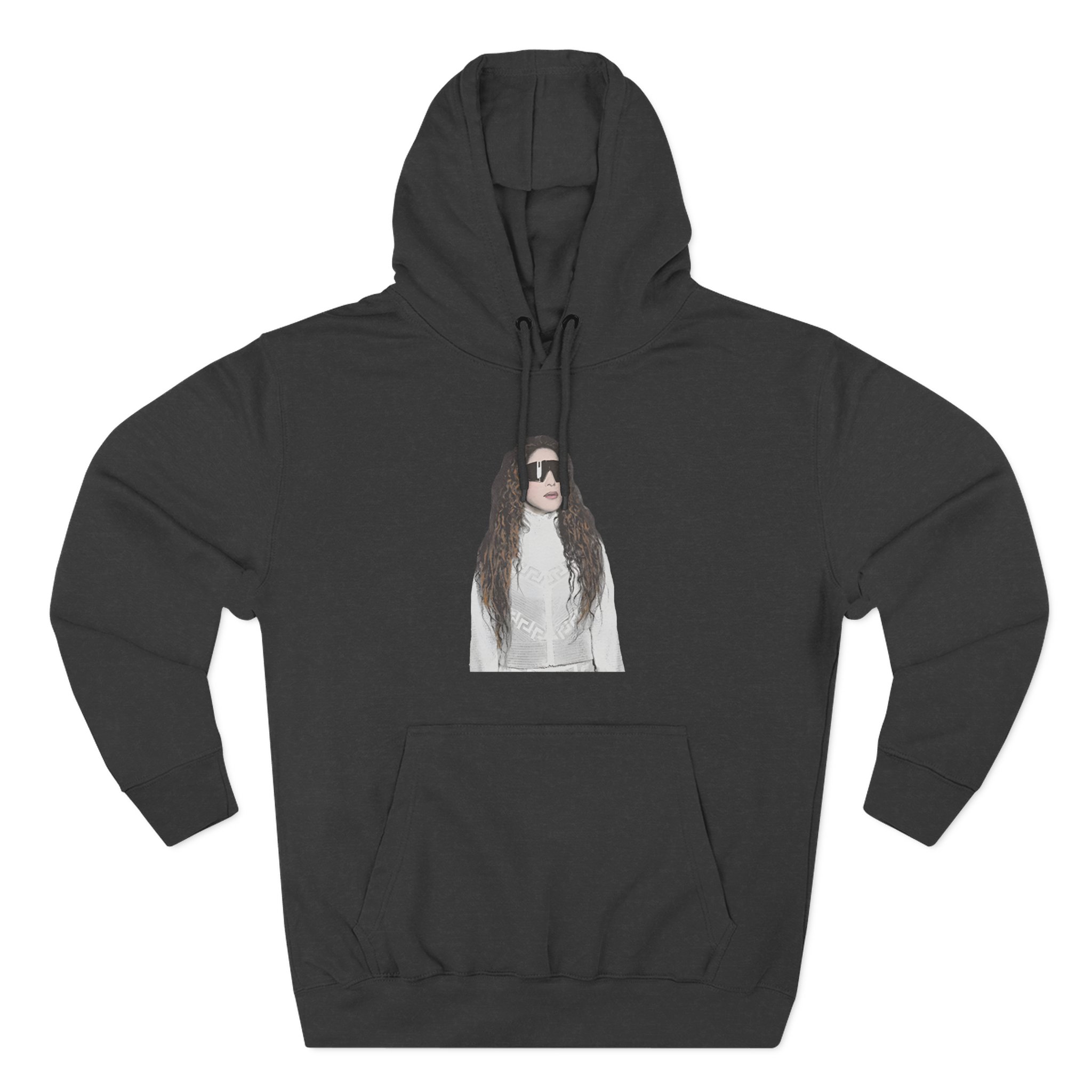 Shakira Sunglasses Three-Panel Fleece Hoodie