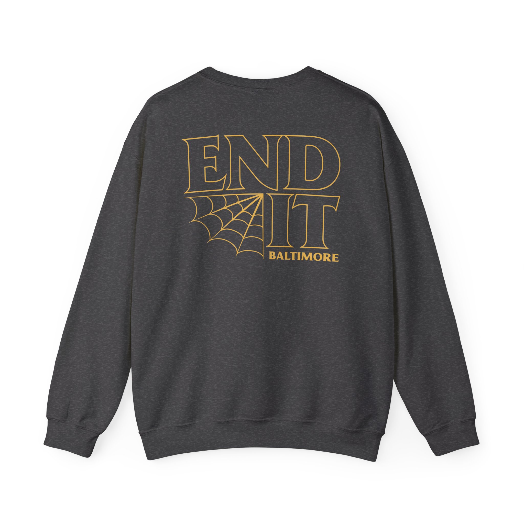 End It Unisex Heavy Blend Crewneck Sweatshirt