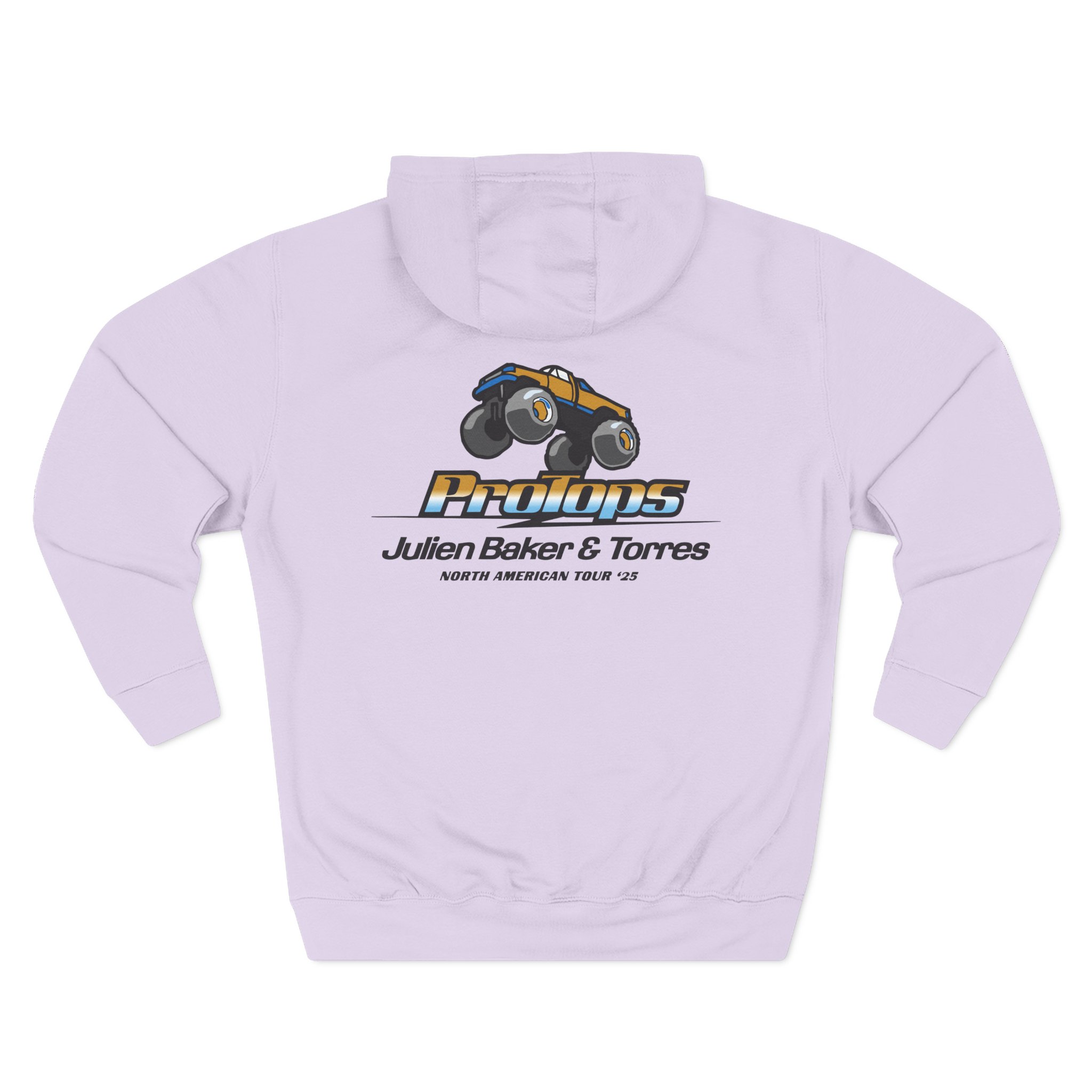 Julien Baker Protops Monster Truck Three-Panel Fleece Hoodie