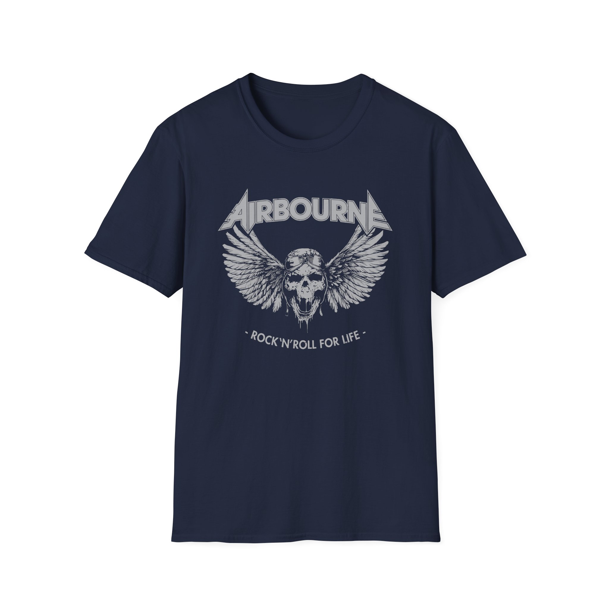 Airbourne - Rock N Roll for Life Unisex Softstyle T-Shirt