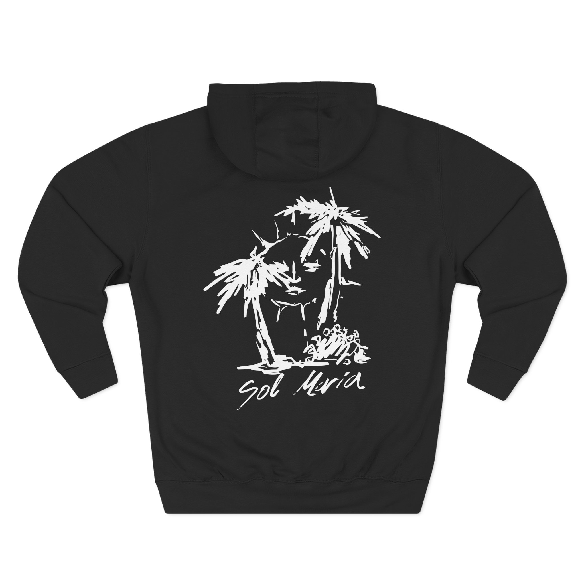 Eladio Carrion Sol Maria Three-Panel Fleece Hoodie