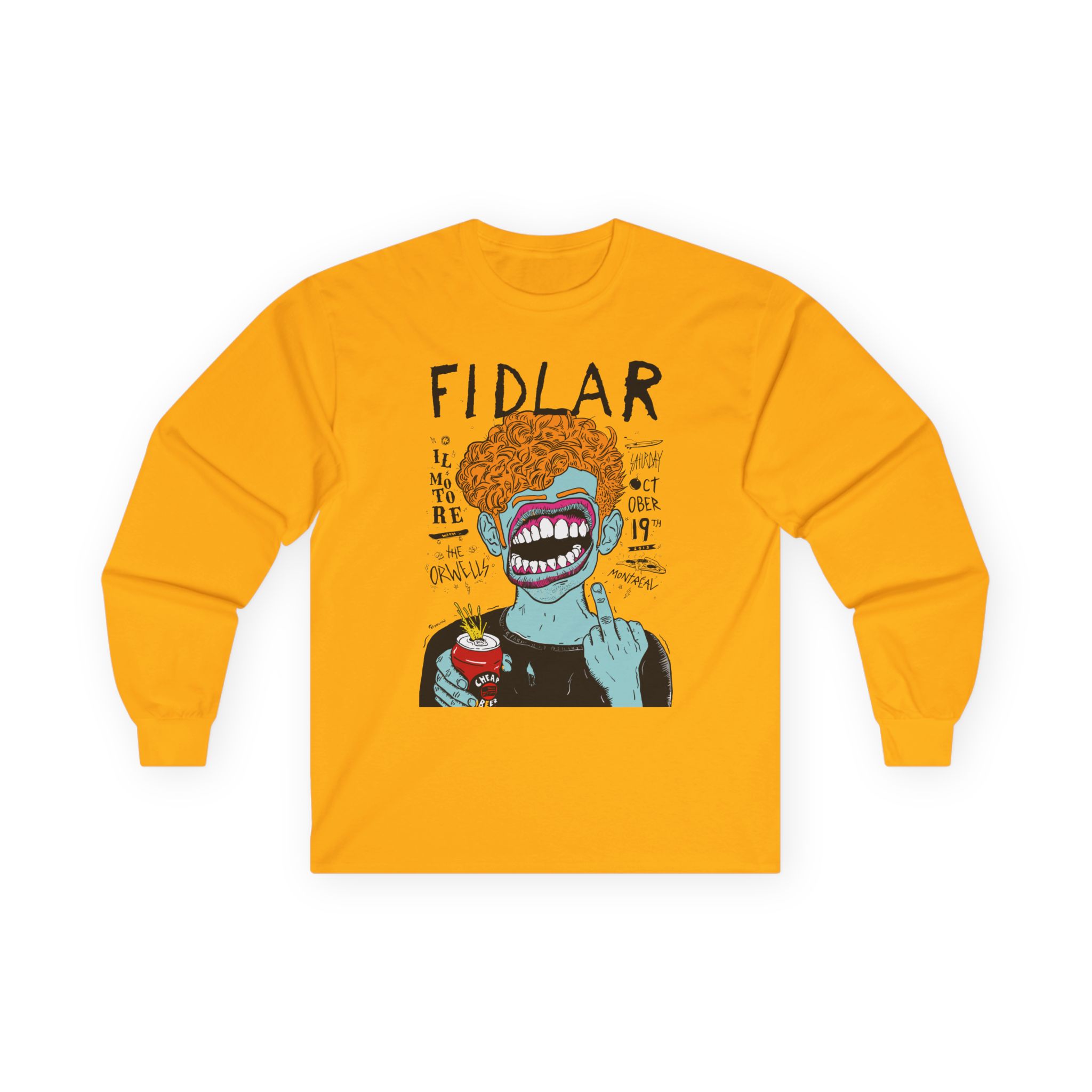 Fidlar Band Rock the Orwells Unisex Ultra Cotton Long Sleeve Tee