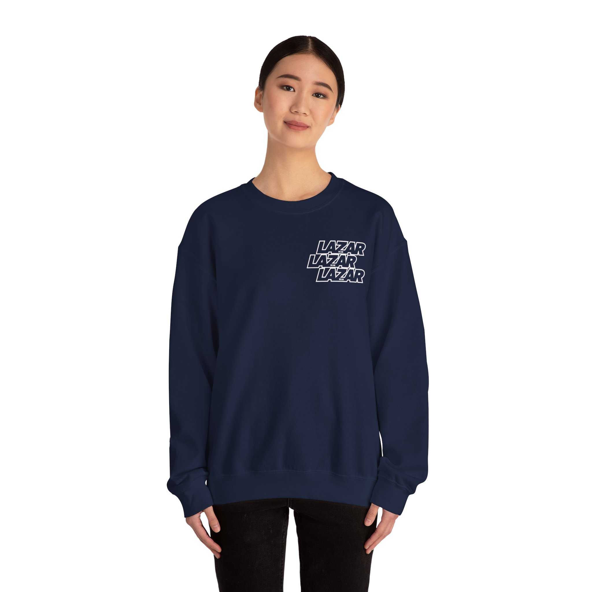 Lazar Beam Unisex Heavy Blendâ„¢ Crewneck Sweatshirt
