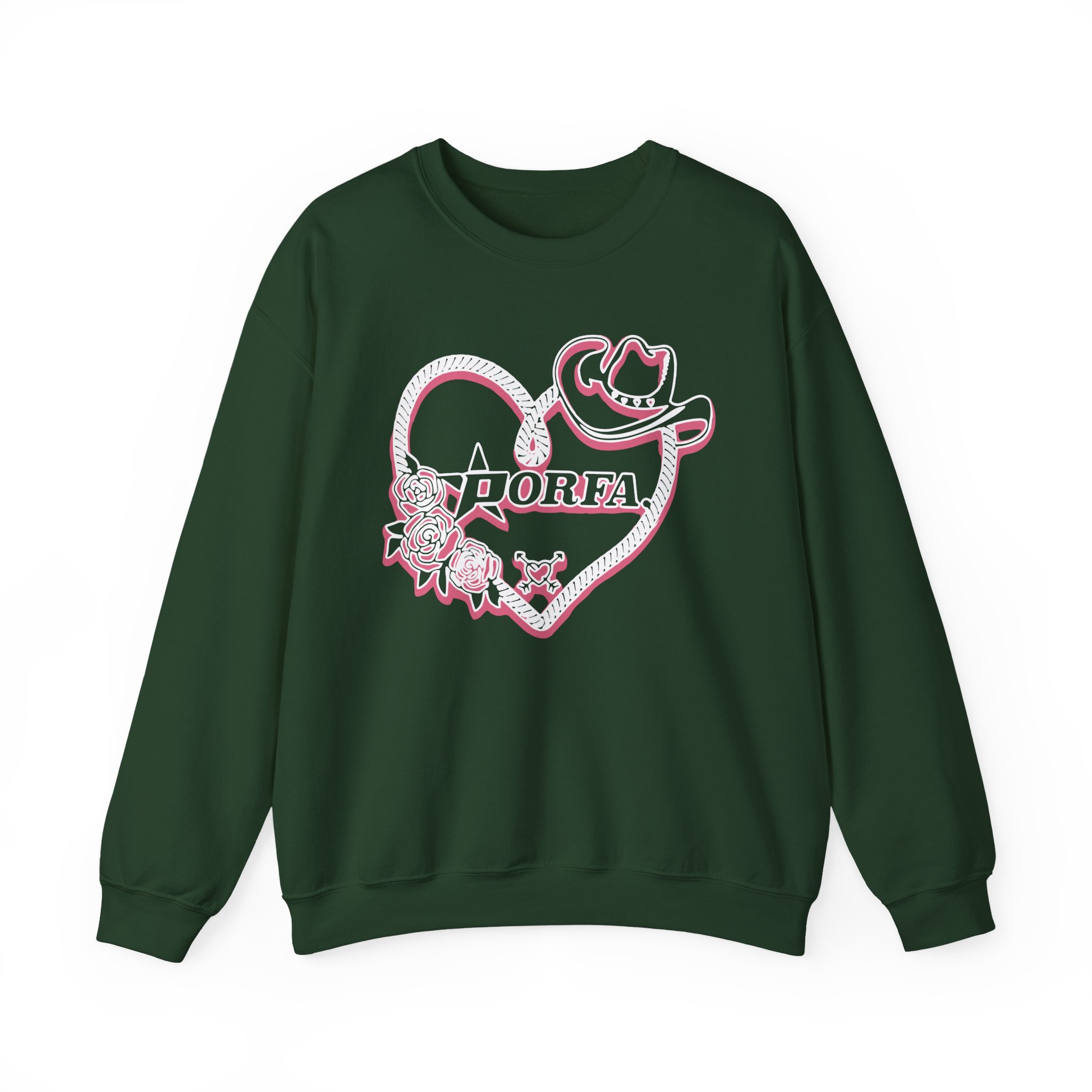 Porfa Love Lasso Unisex Heavy Blendâ„¢ Crewneck Sweatshirt