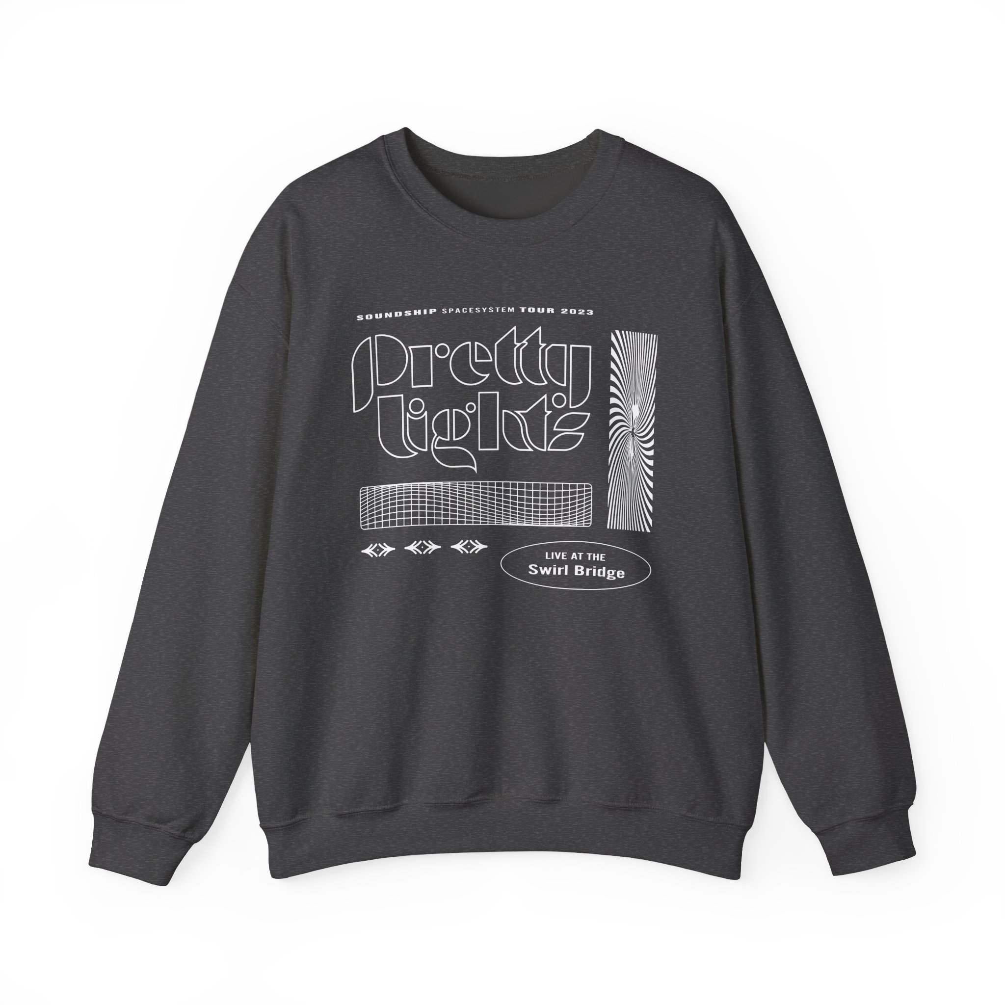 Pretty Lights Swirl Unisex Heavy Blendâ„¢ Crewneck Sweatshirt