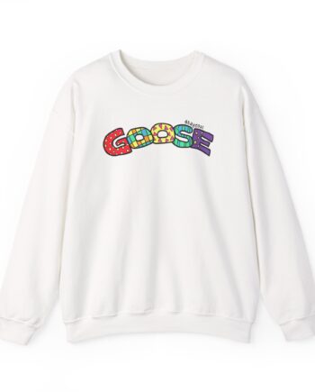 Goose x Staycool   Rainbow Unisex Heavy Blend™ Crewneck Sweatshirt