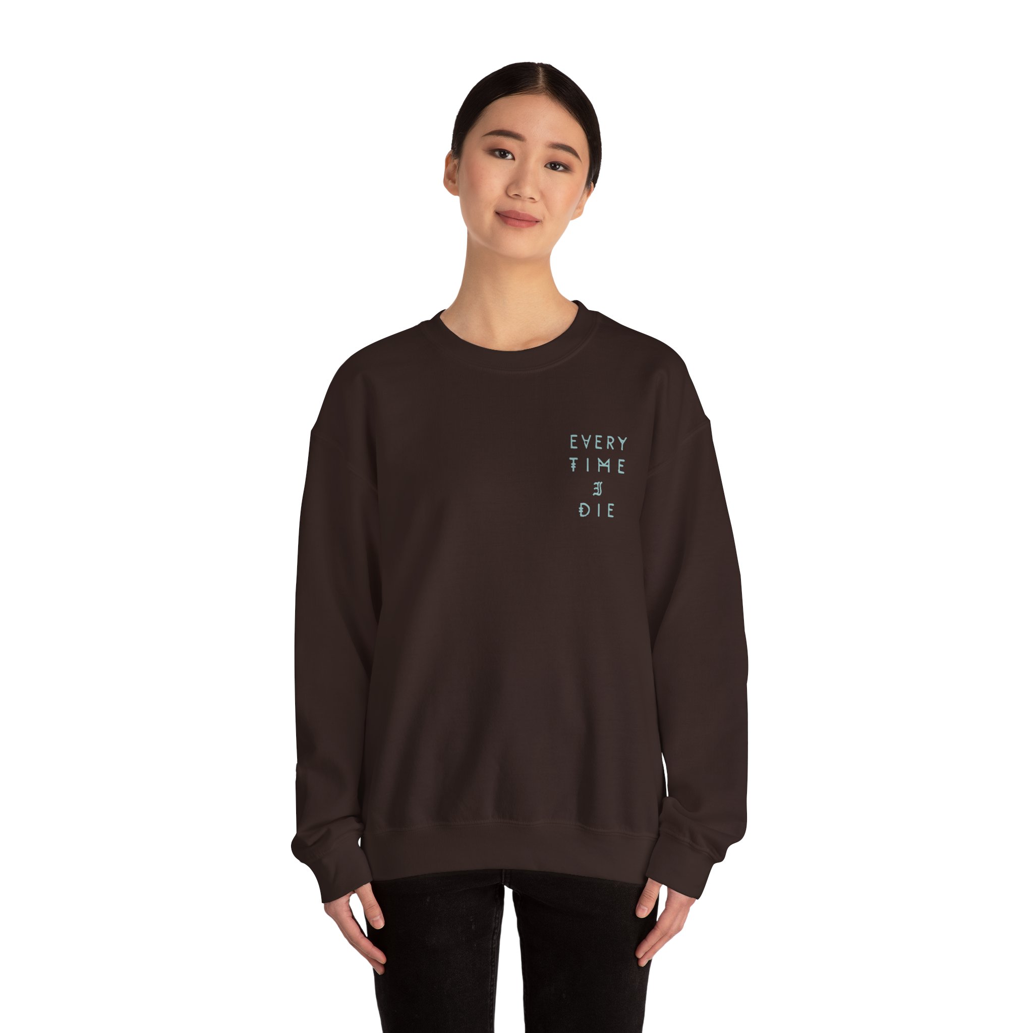 Every Time I Die Fpu Pigment Dyed Unisex Heavy Blend Crewneck Sweatshirt
