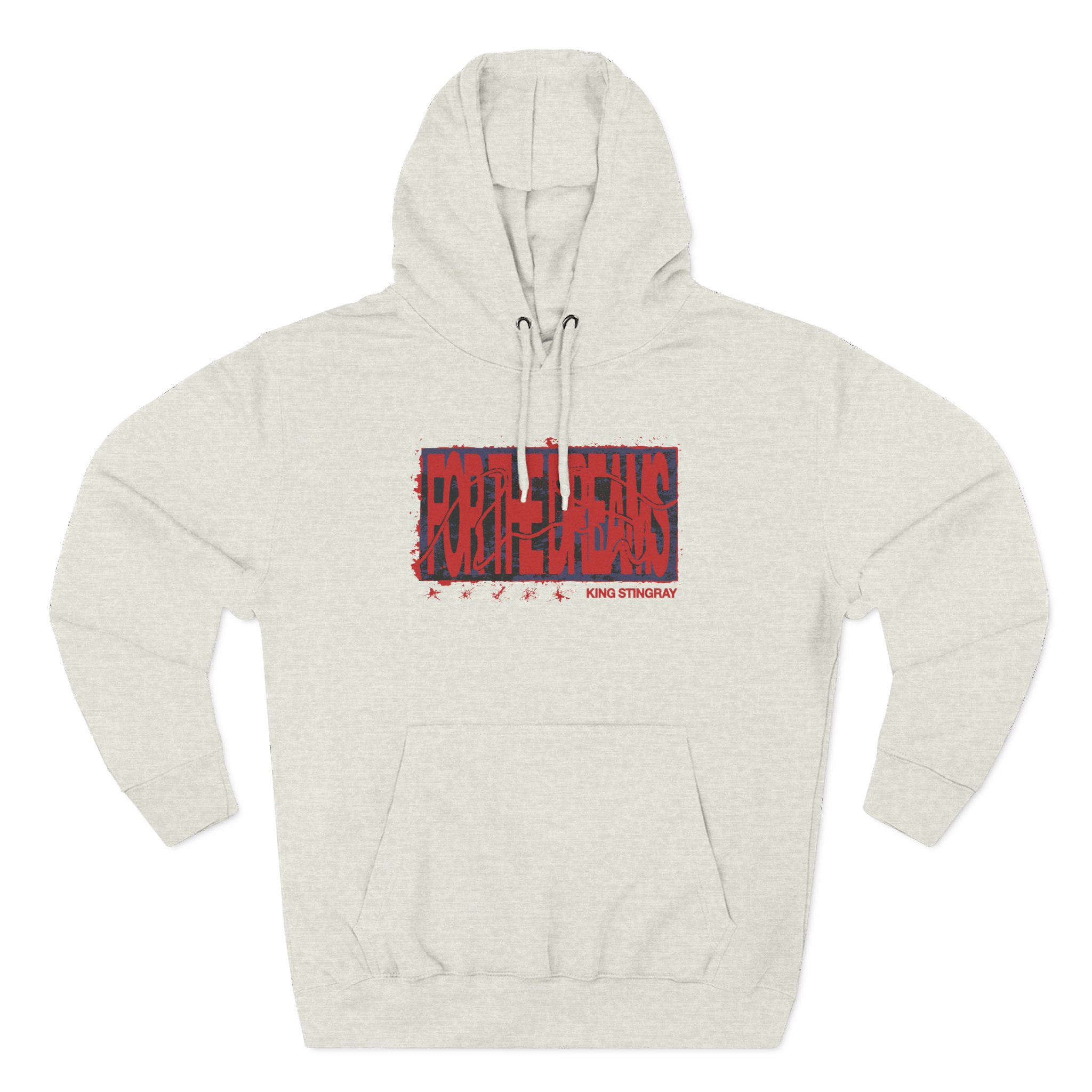 King Stingray for the Dreams Three-Panel Fleece Hoodie