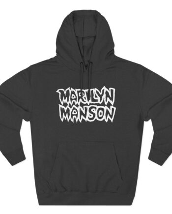 Marilyn Manson Three-Panel Fleece Hoodie
