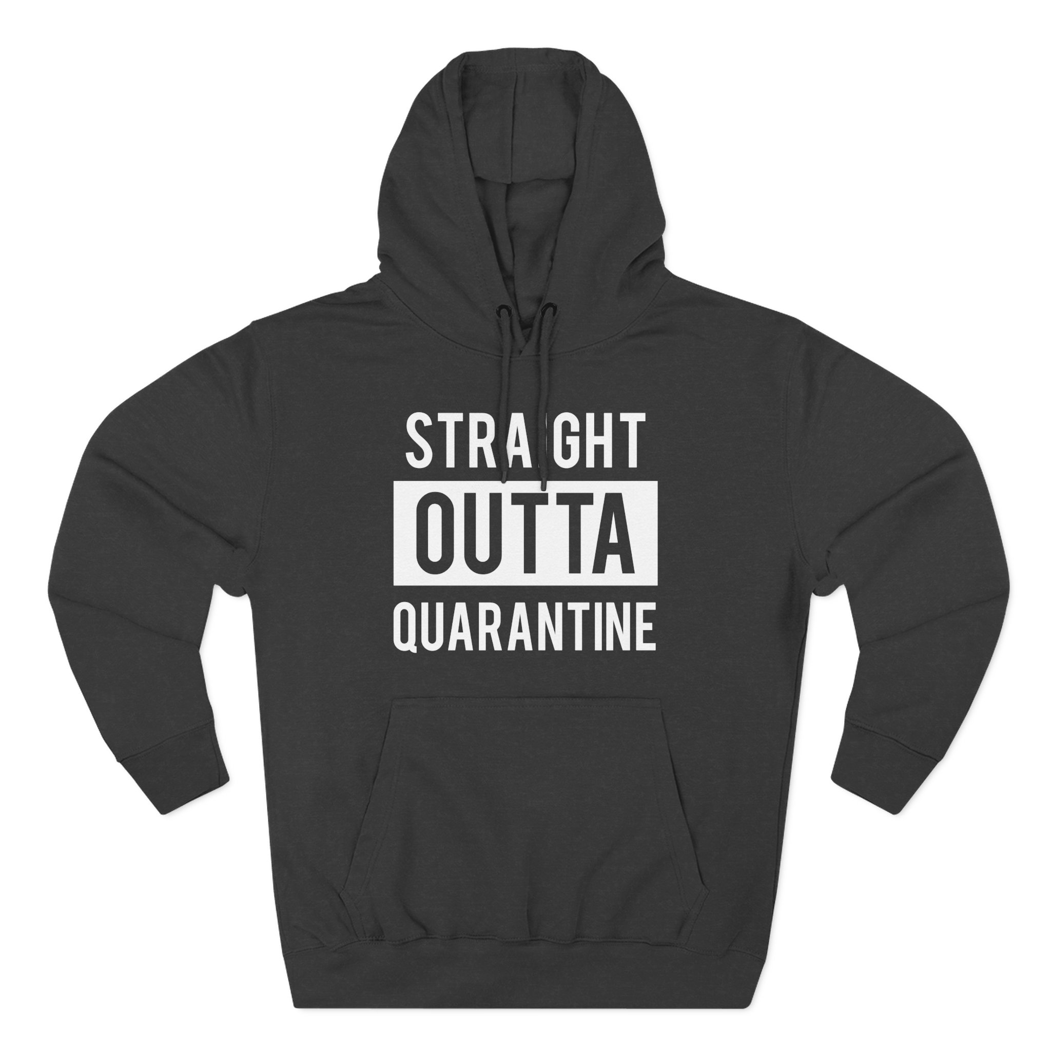 NWA Straight Outta Quarantine Three-Panel Fleece Hoodie