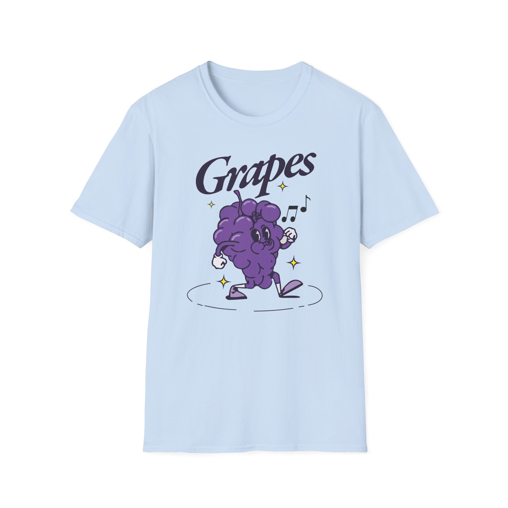 James Marriott Grapes Natural Unisex Softstyle T-Shirt