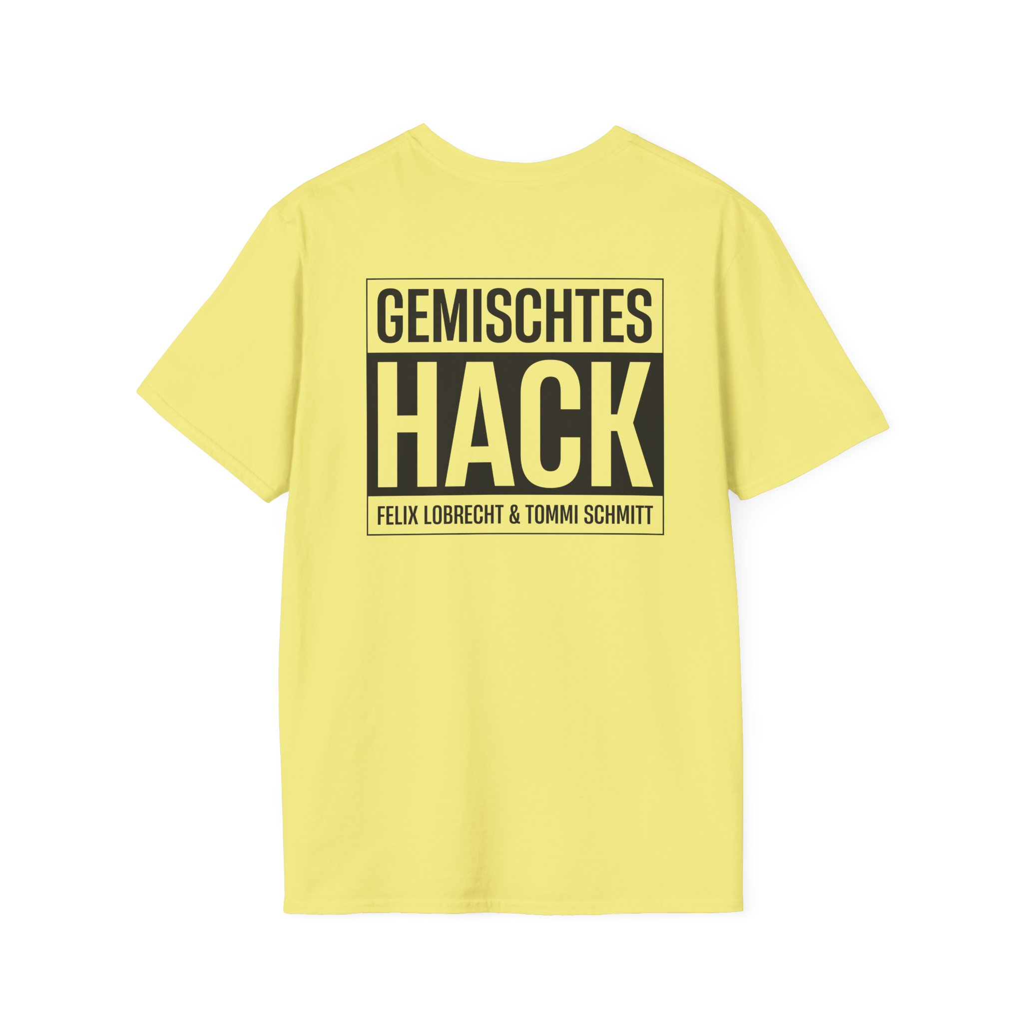 Gemischtes Hack Logo Unisex Softstyle T-Shirt