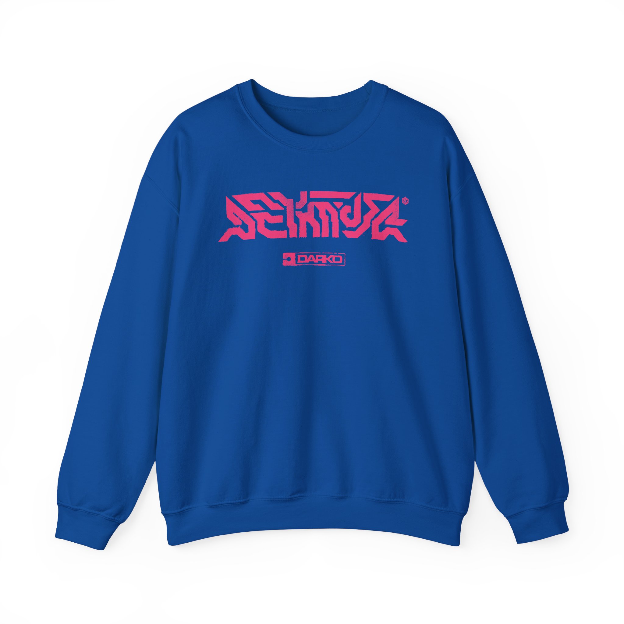 Darko Blue Tie Dye Unisex Heavy Blendâ„¢ Crewneck Sweatshirt