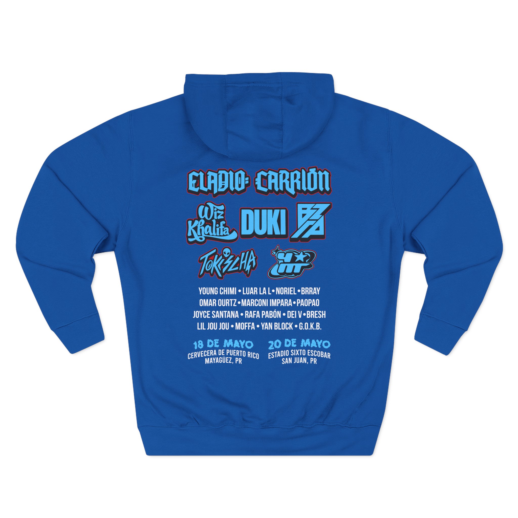 Eladio Carrion Sauce Boyz Fes Three-Panel Fleece Hoodie