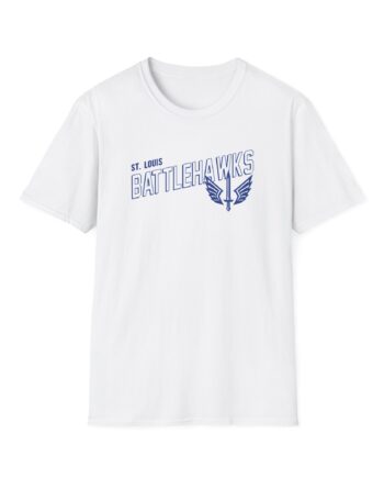 St. Louis Battlehawks 108 Stitches Tarc Merman Unisex Softstyle T-Shirt