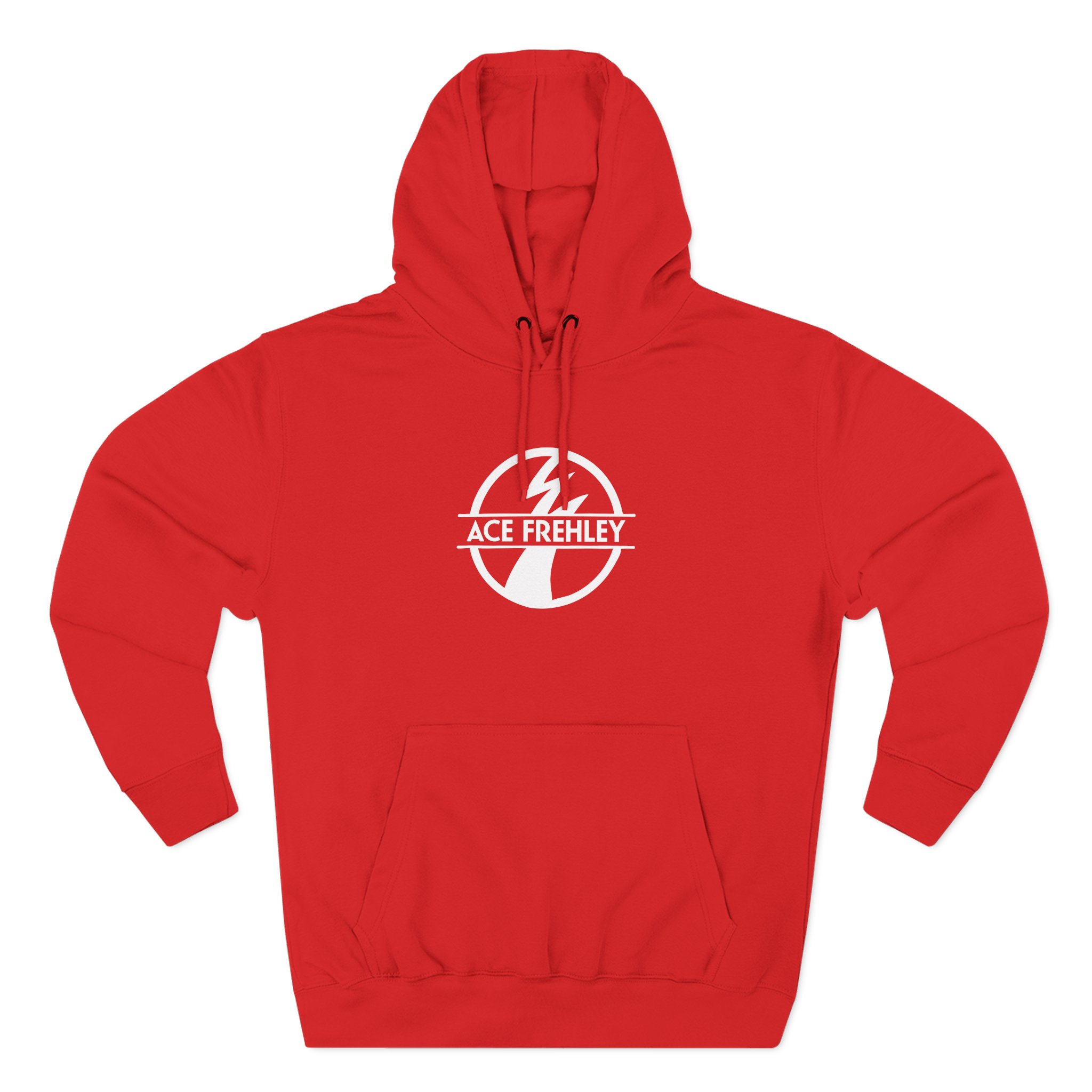 Ace Frehley Logo Three-panel Fleece Hoodie