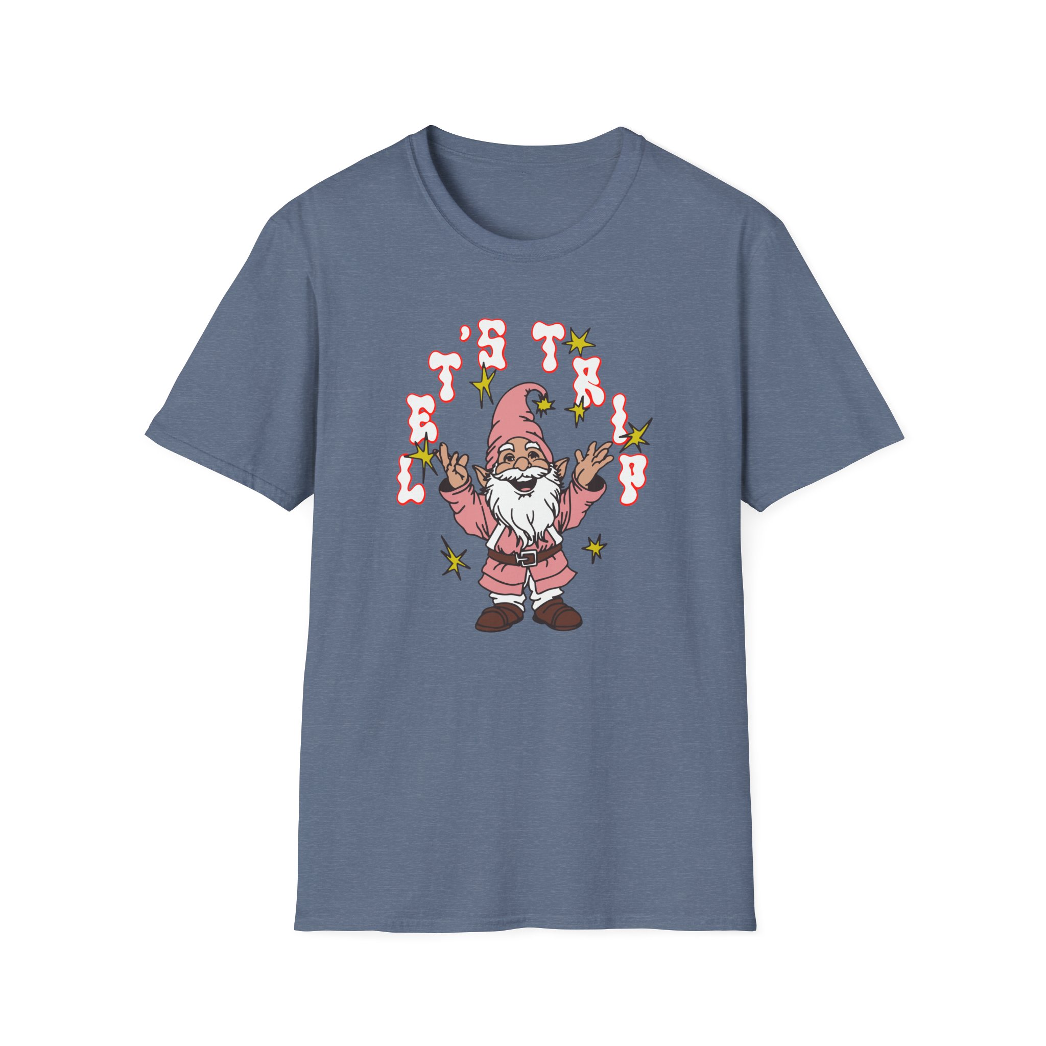 Sturniolo Let's Trip Gnome Unisex Softstyle T-Shirt