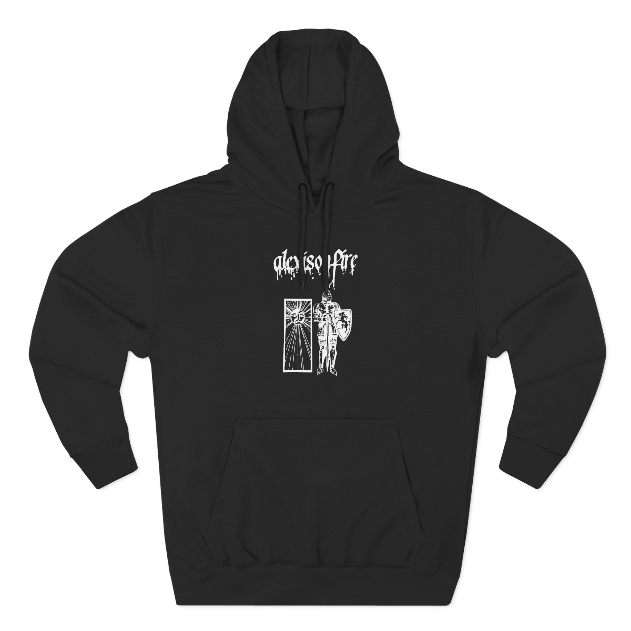 Alexisonfire Knight Three-Panel Fleece Hoodie