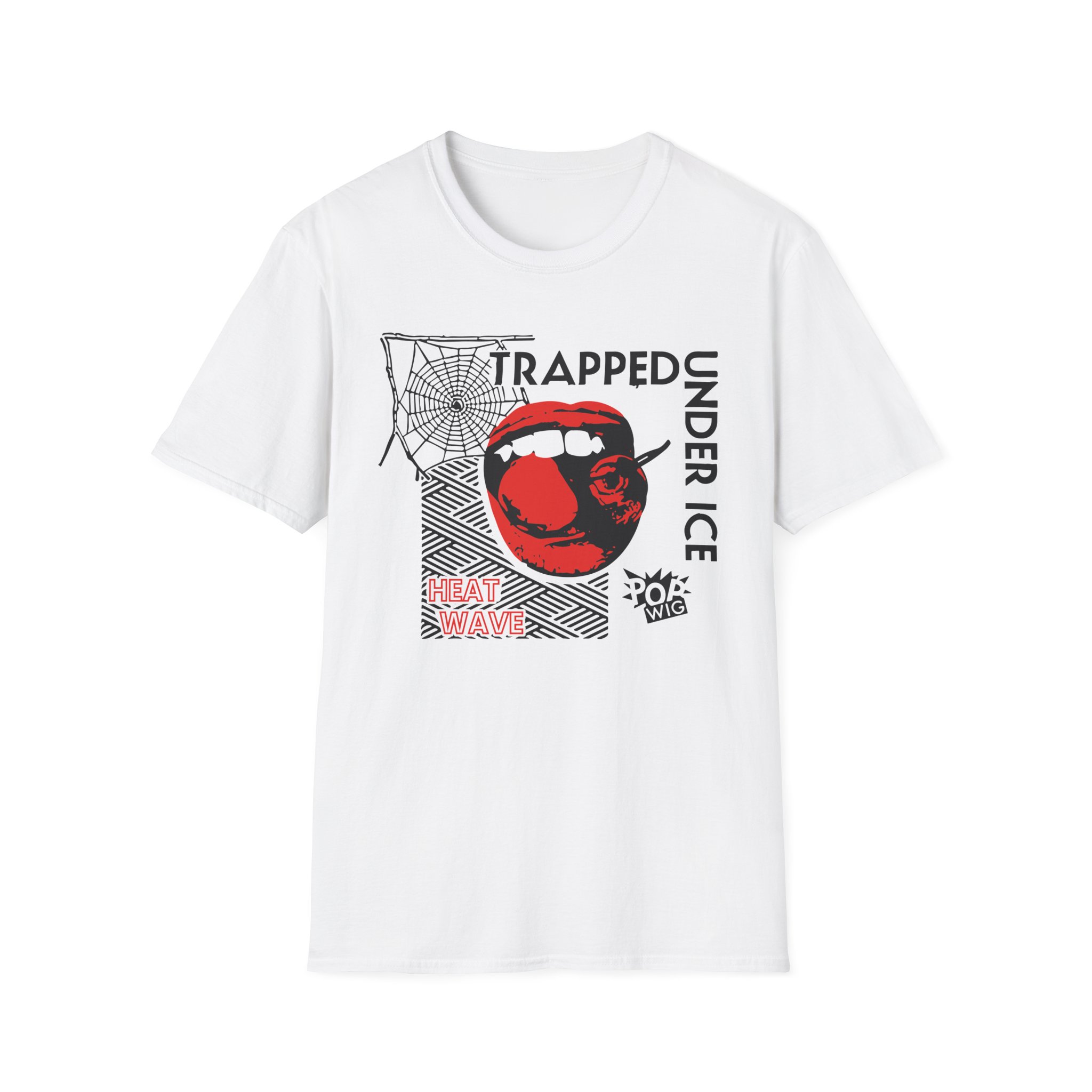 Trapped Under Ice Cherry Lips Unisex Softstyle T-Shirt