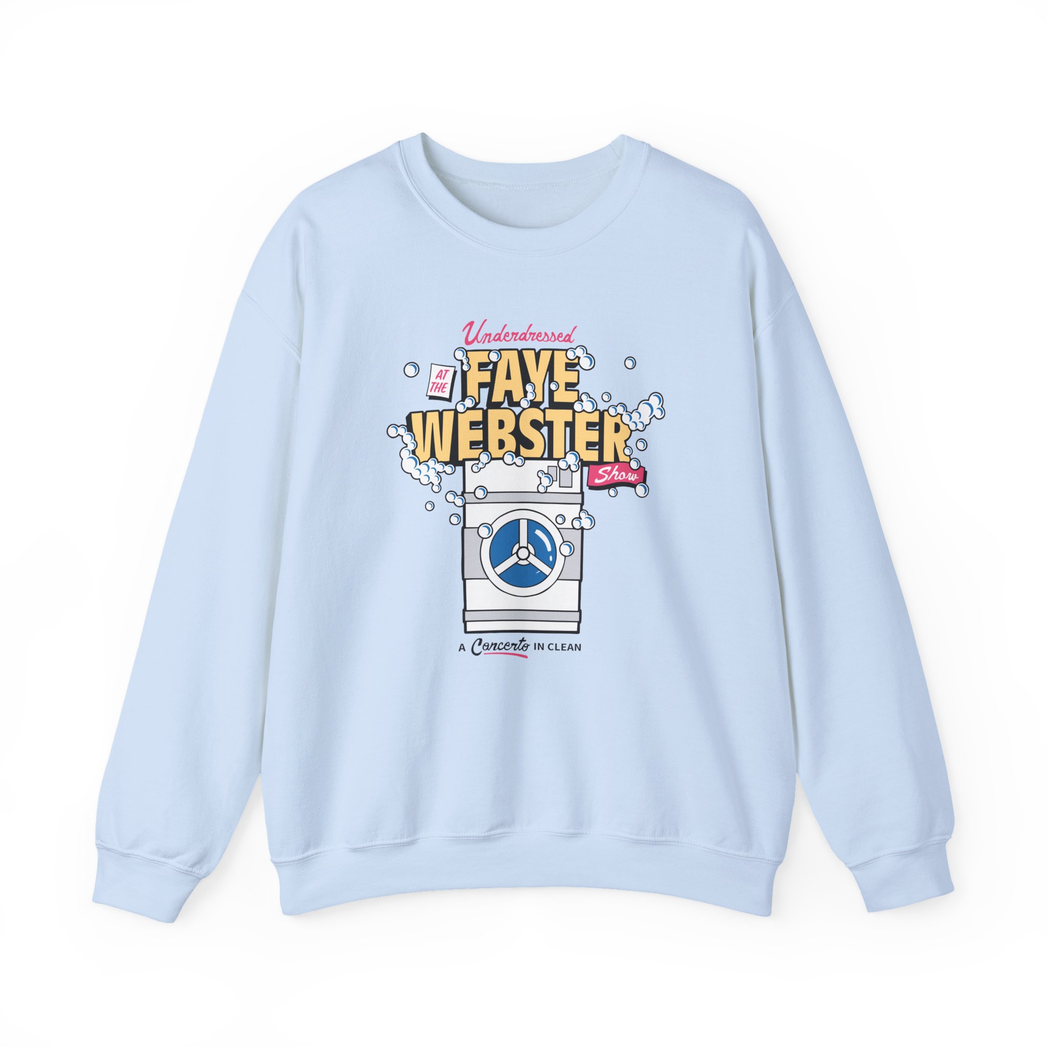 Faye Webster Laundrette Unisex Heavy Blendâ„¢ Crewneck Sweatshirt