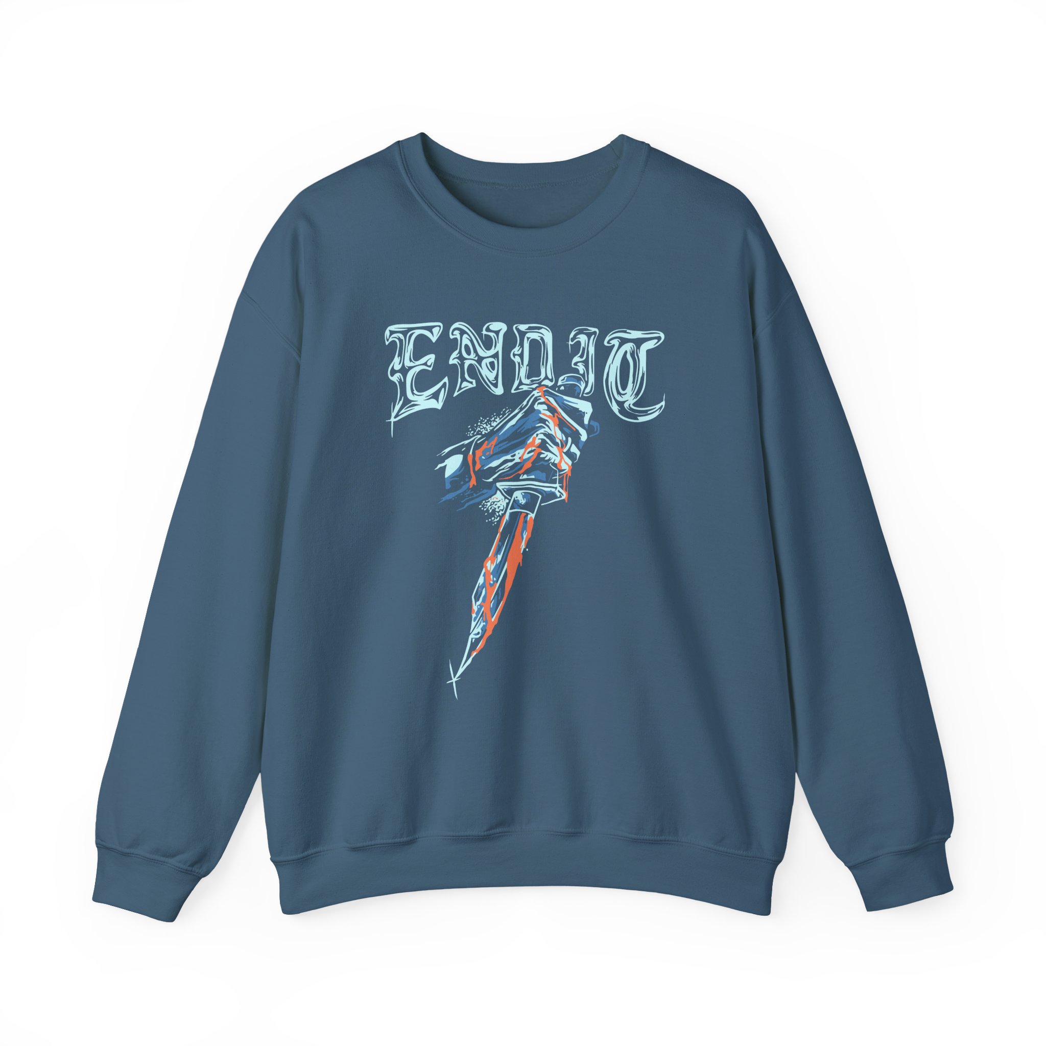 End It Unisex Heavy Blend Crewneck Sweatshirt