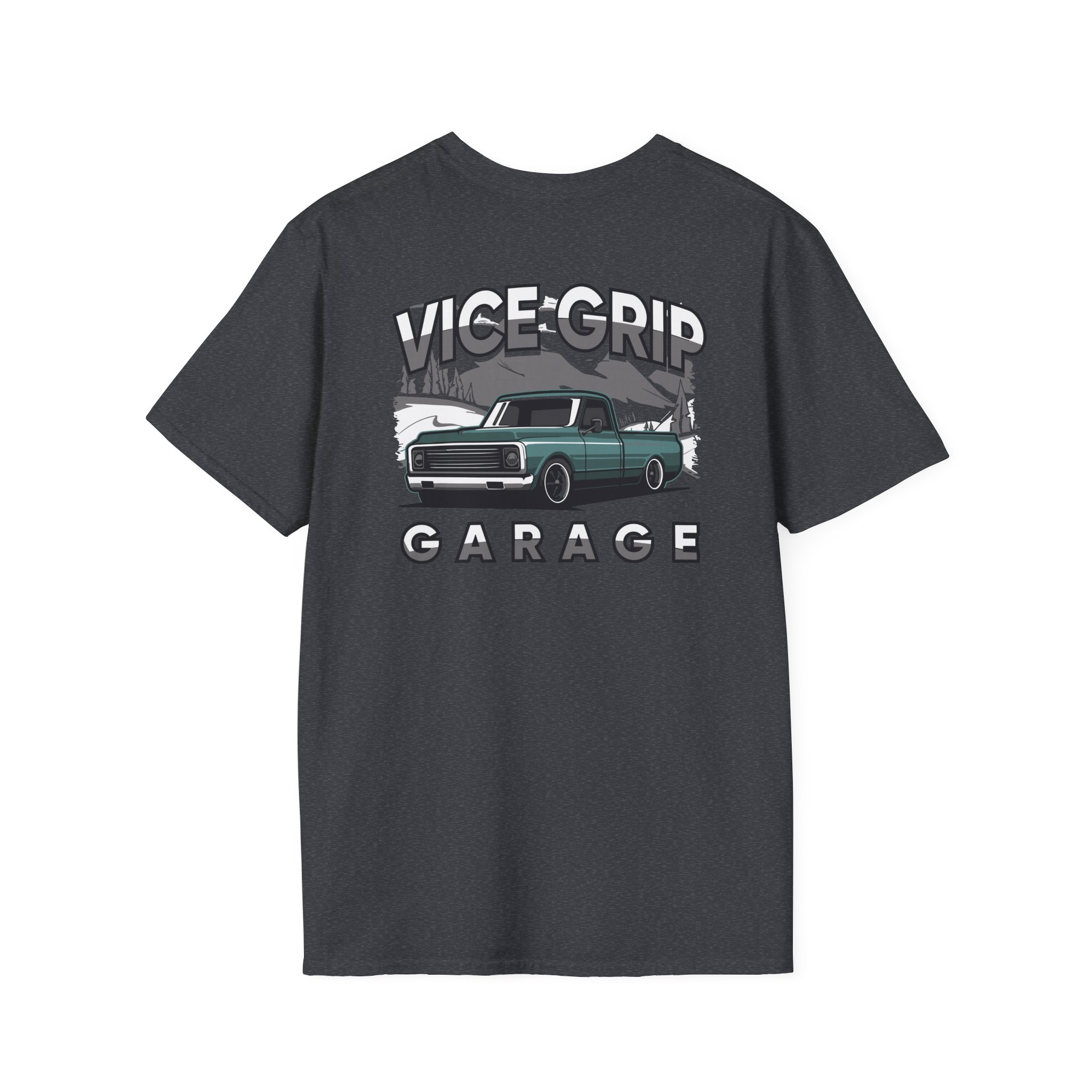 Vicegripgarage Winter Truck Unisex Softstyle T-Shirt