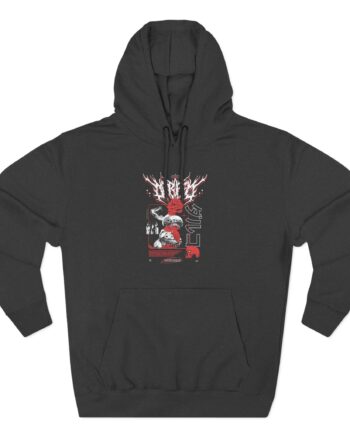 Darko Raffle Three-Panel Fleece Hoodie