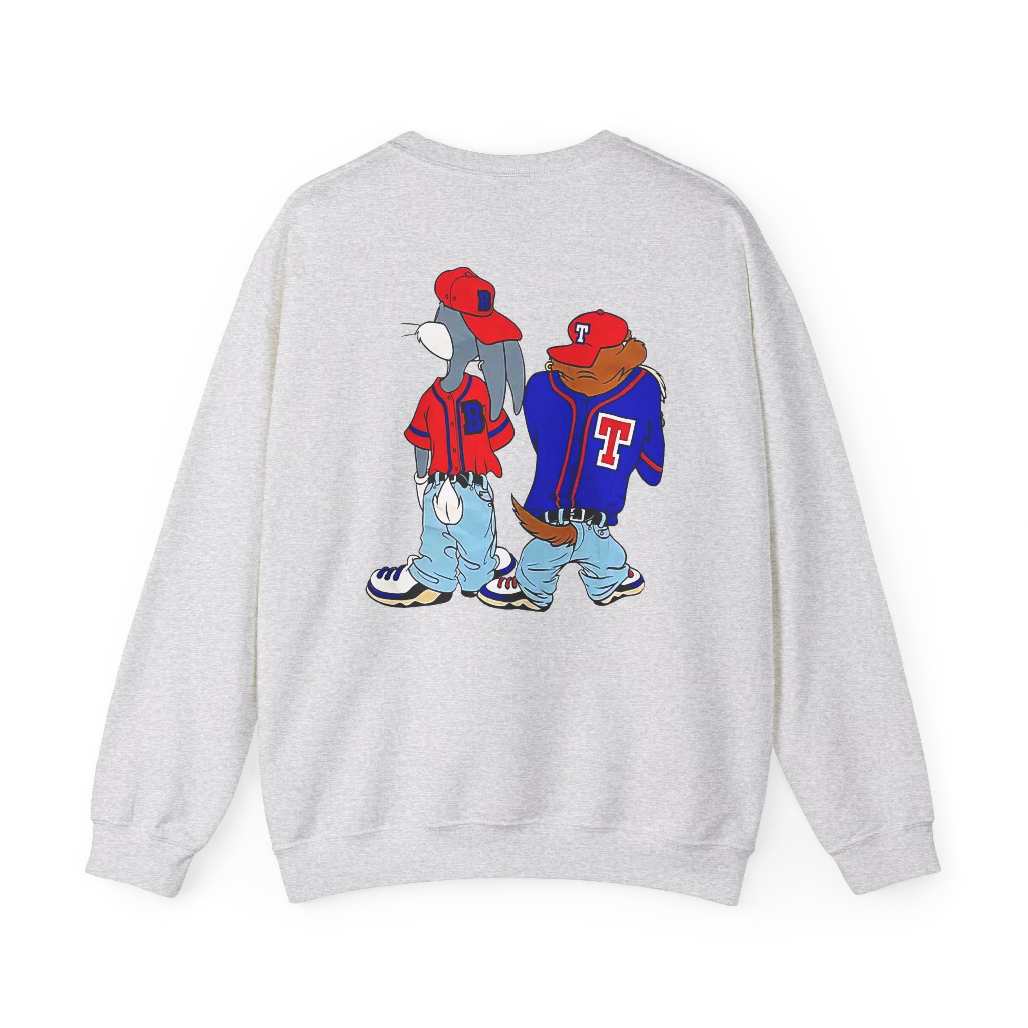 Vintage 90s Looney Tunes Bugs Taz Kris’s Kross Unisex Heavy Blend™ Crewneck Sweatshirt