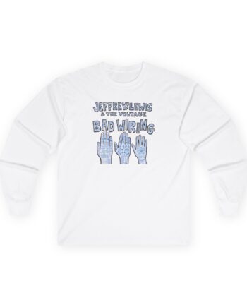 Jeffrey Lewis Bad Wiring 12" Unisex Ultra Cotton Long Sleeve Tee