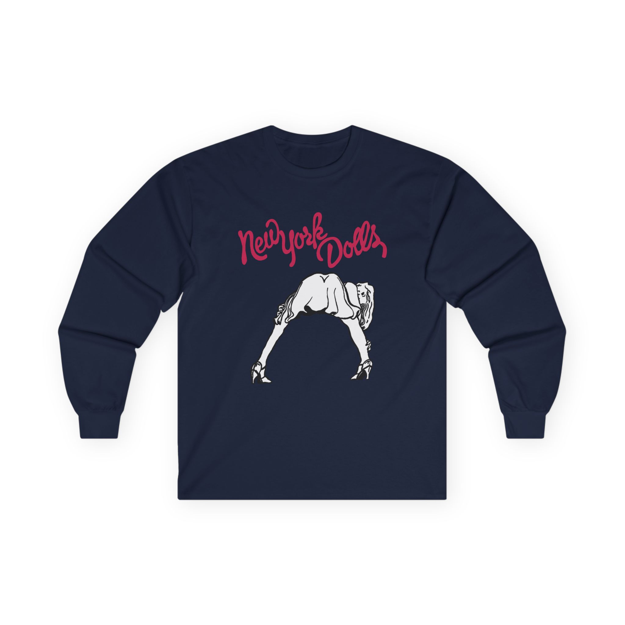 New York Dolls Lipstick Girl Unisex Ultra Cotton Long Sleeve Tee