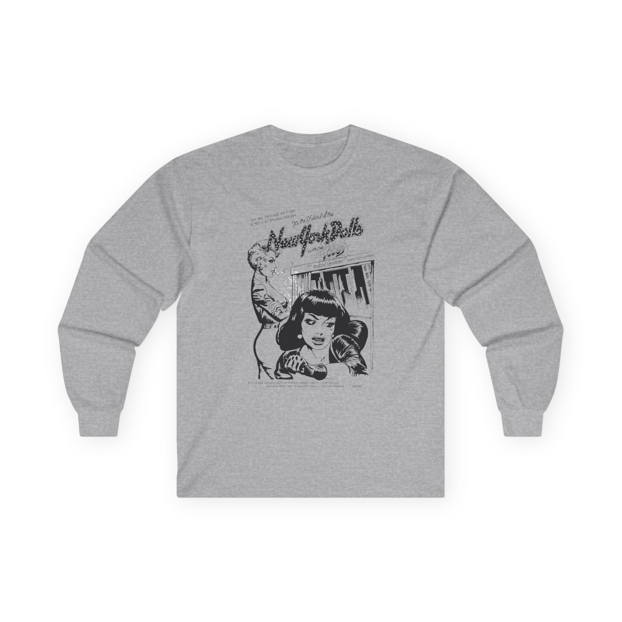 New York Dolls Unisex Ultra Cotton Long Sleeve Tee