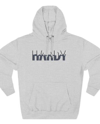 Hardy Three-Panel Fleece Hoodie