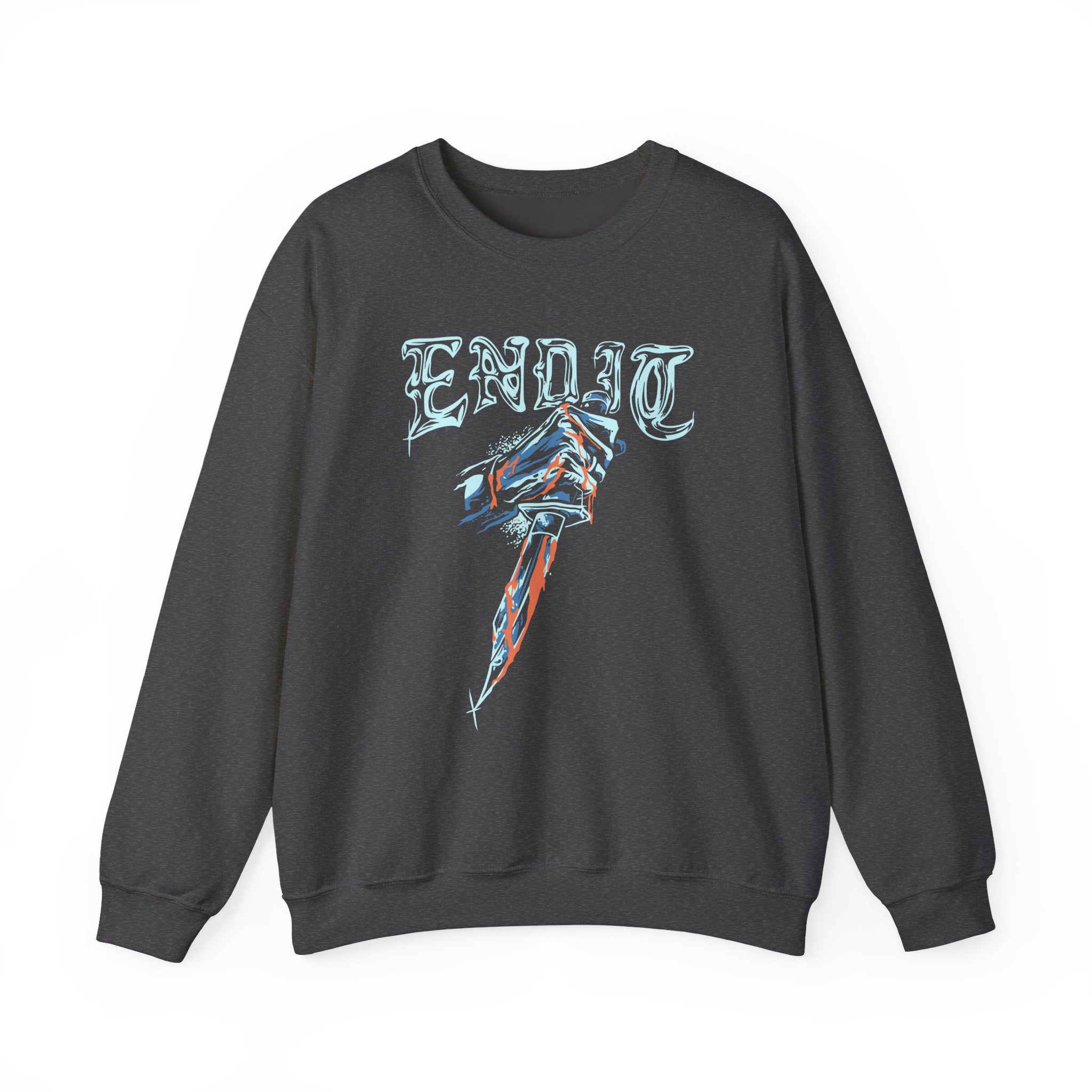 End It Unisex Heavy Blend Crewneck Sweatshirt