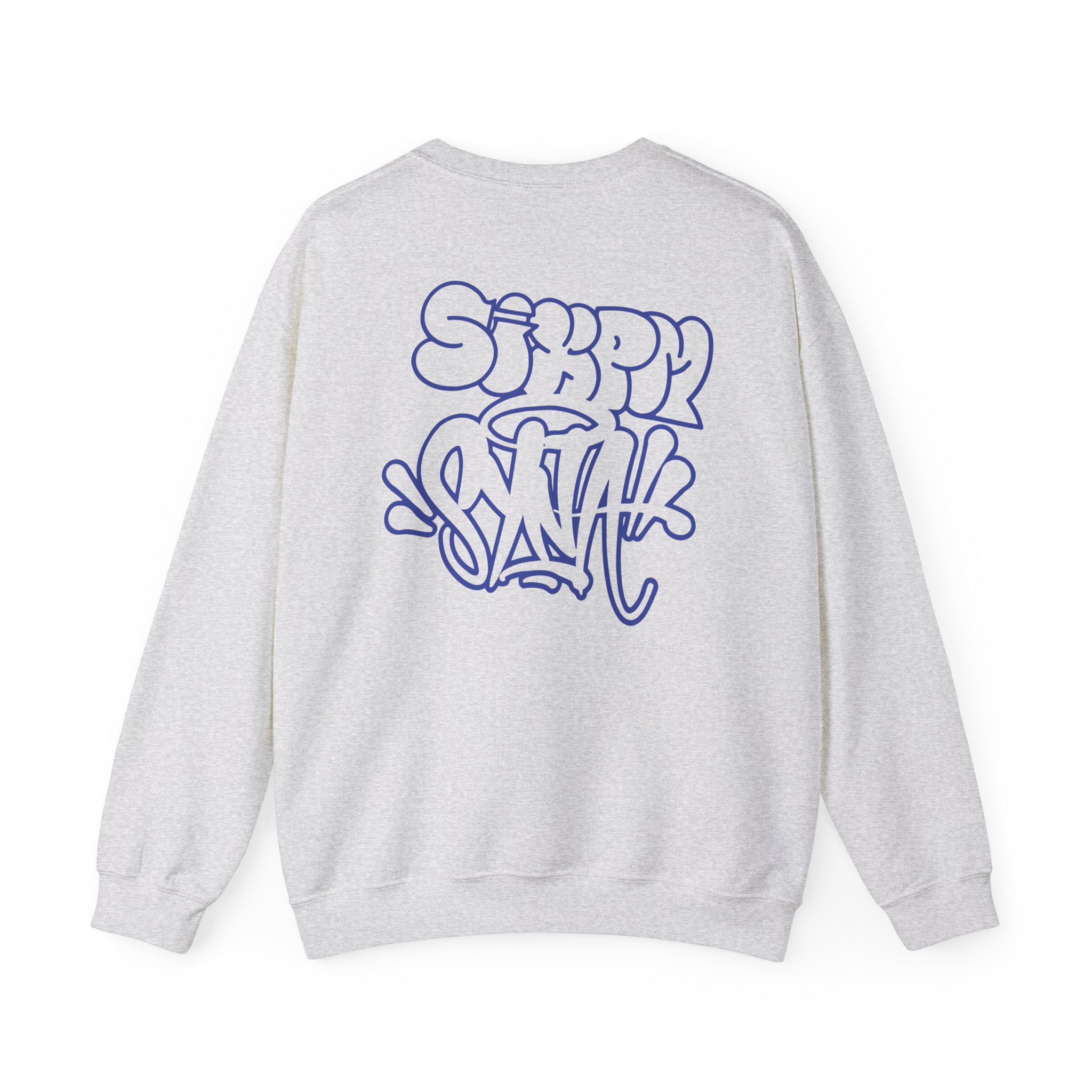 central cee 6PM AND SYNA LEGENDARY LINK UP CAN'T RUSH GREATNESS Unisex Heavy Blendâ„¢ Crewneck Sweatshirt