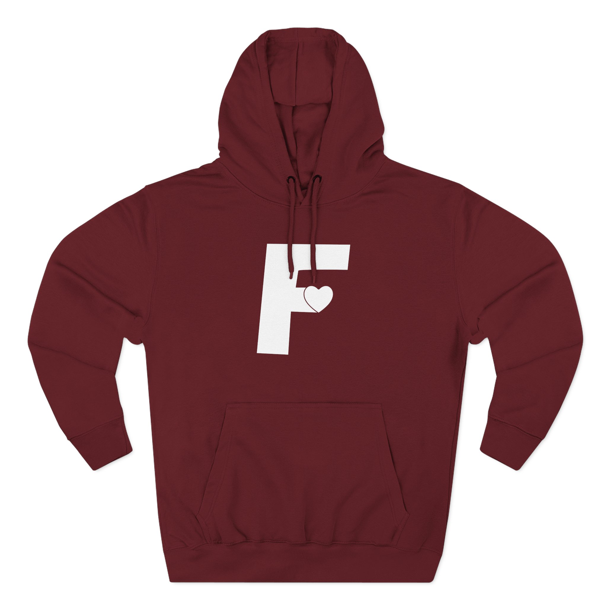 Fresh Love Three-Panel Fleece Hoodie