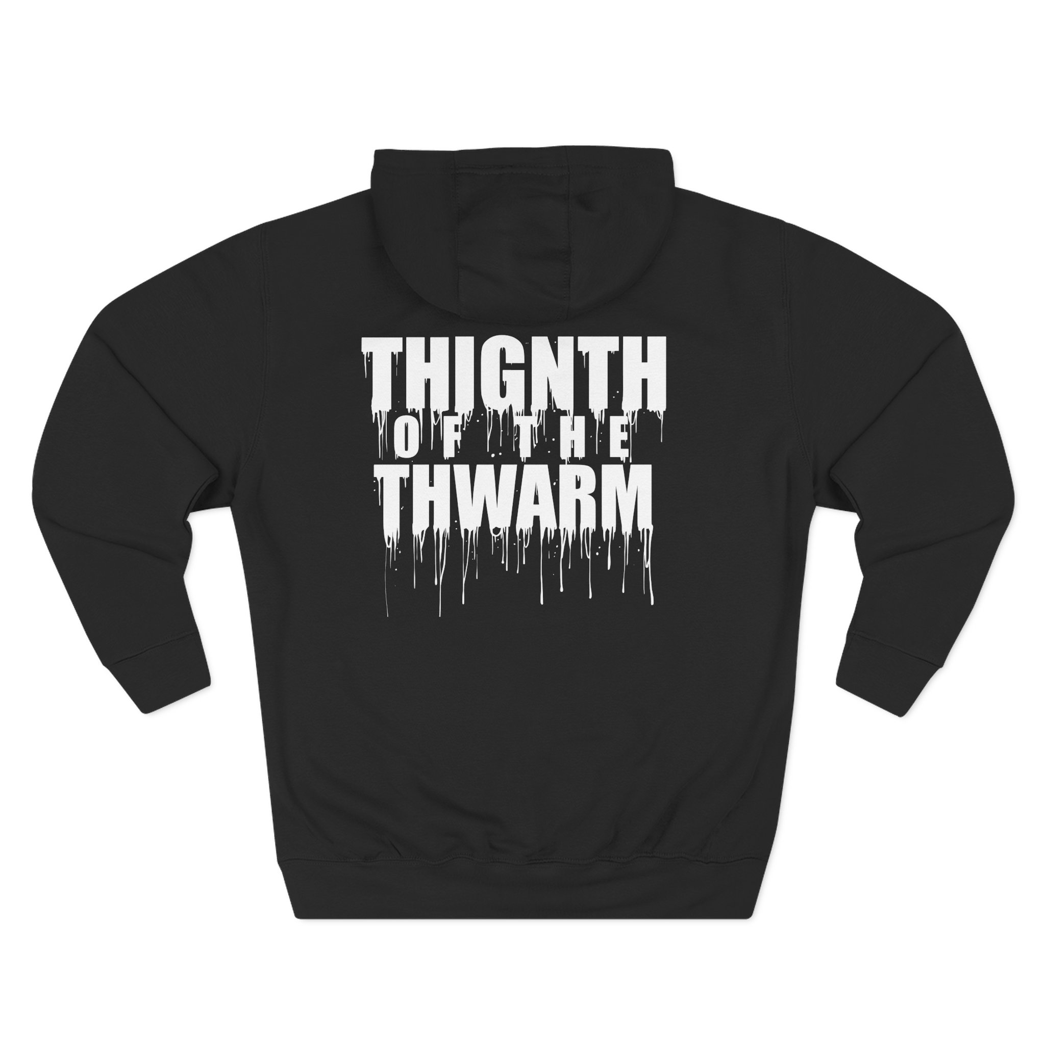 Signs of the Swarm Tyson Thigns Three-Panel Fleece Hoodie
