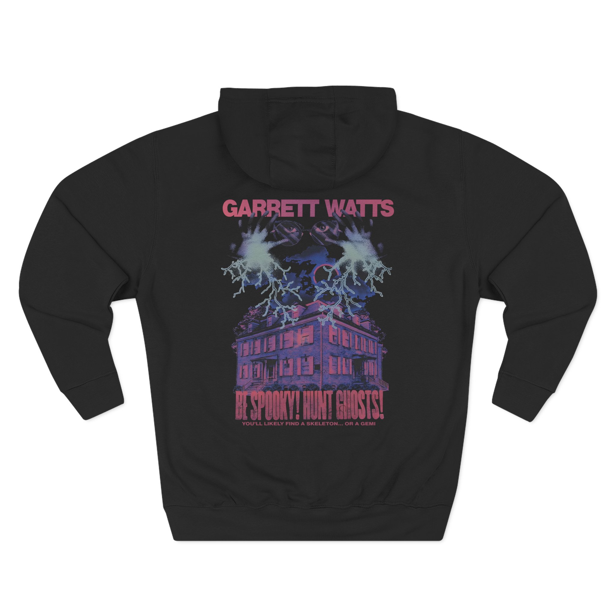 Garrett Watts Haunted Powers Three-Panel Fleece Hoodie