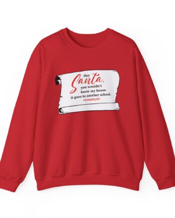 Technoblade Hey Santa Unisex Heavy Blend™ Crewneck Sweatshirt