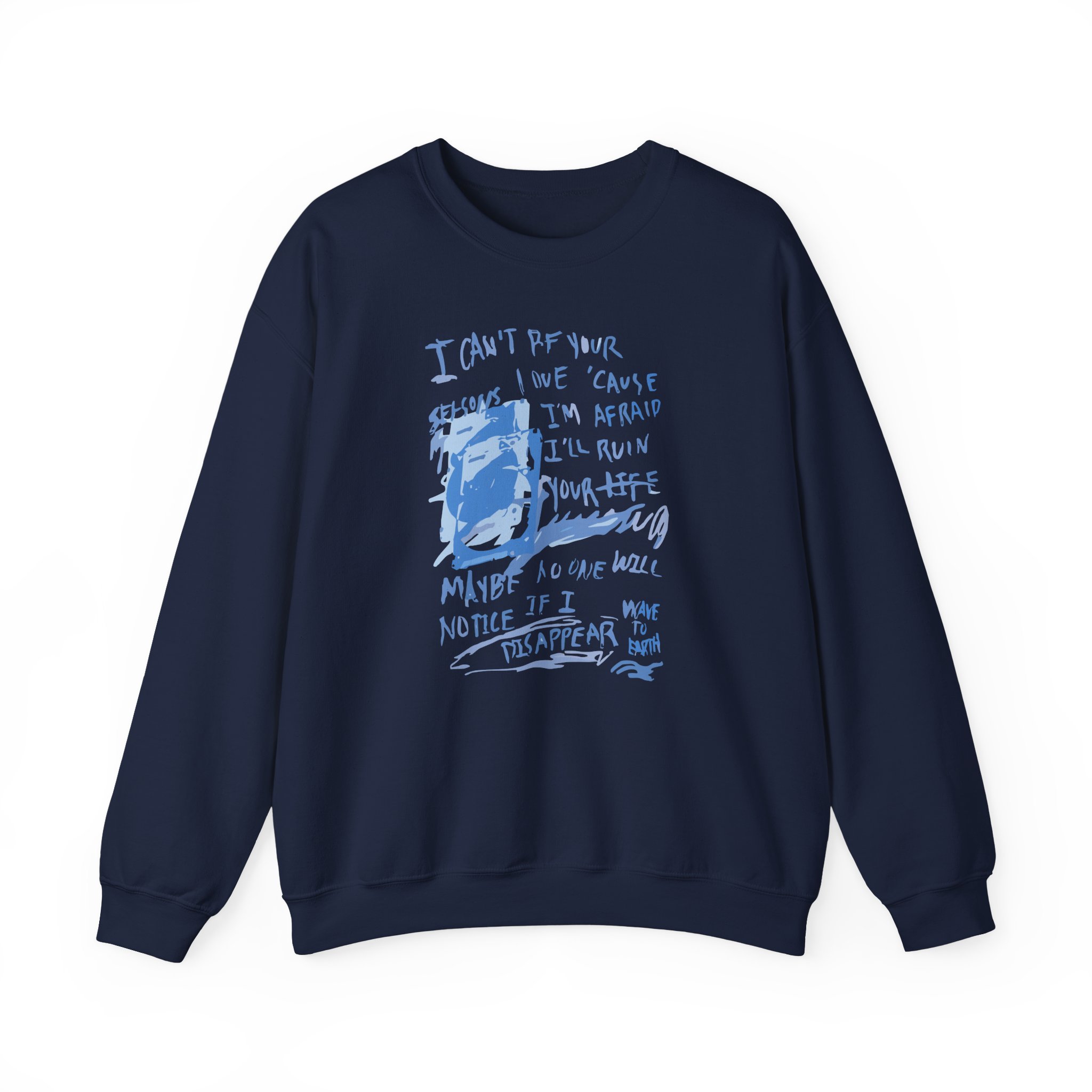 Wave to Earth Unisex Heavy Blendâ„¢ Crewneck Sweatshirt