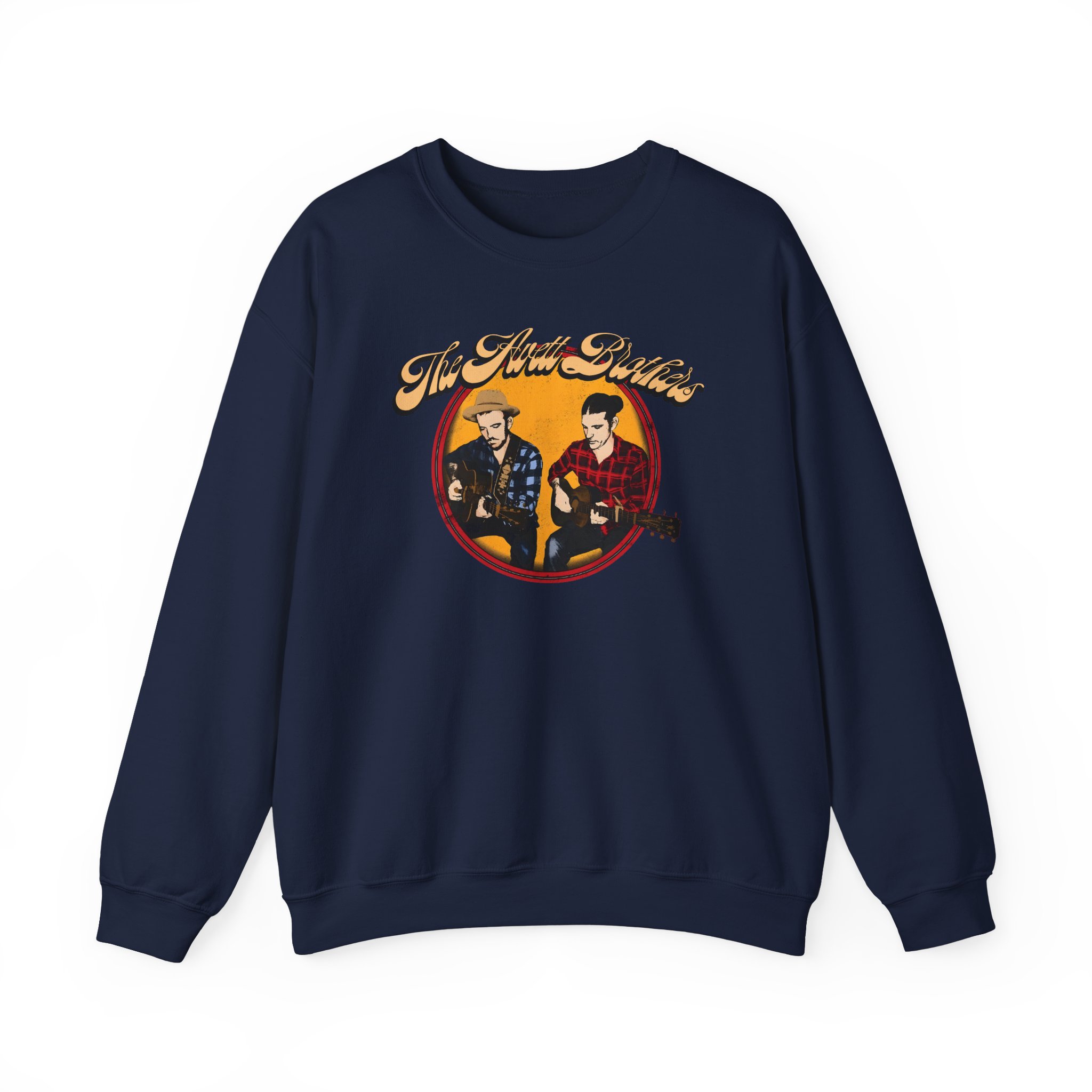Avett Brothers Vintage Photo Unisex Heavy Blendâ„¢ Crewneck Sweatshirt