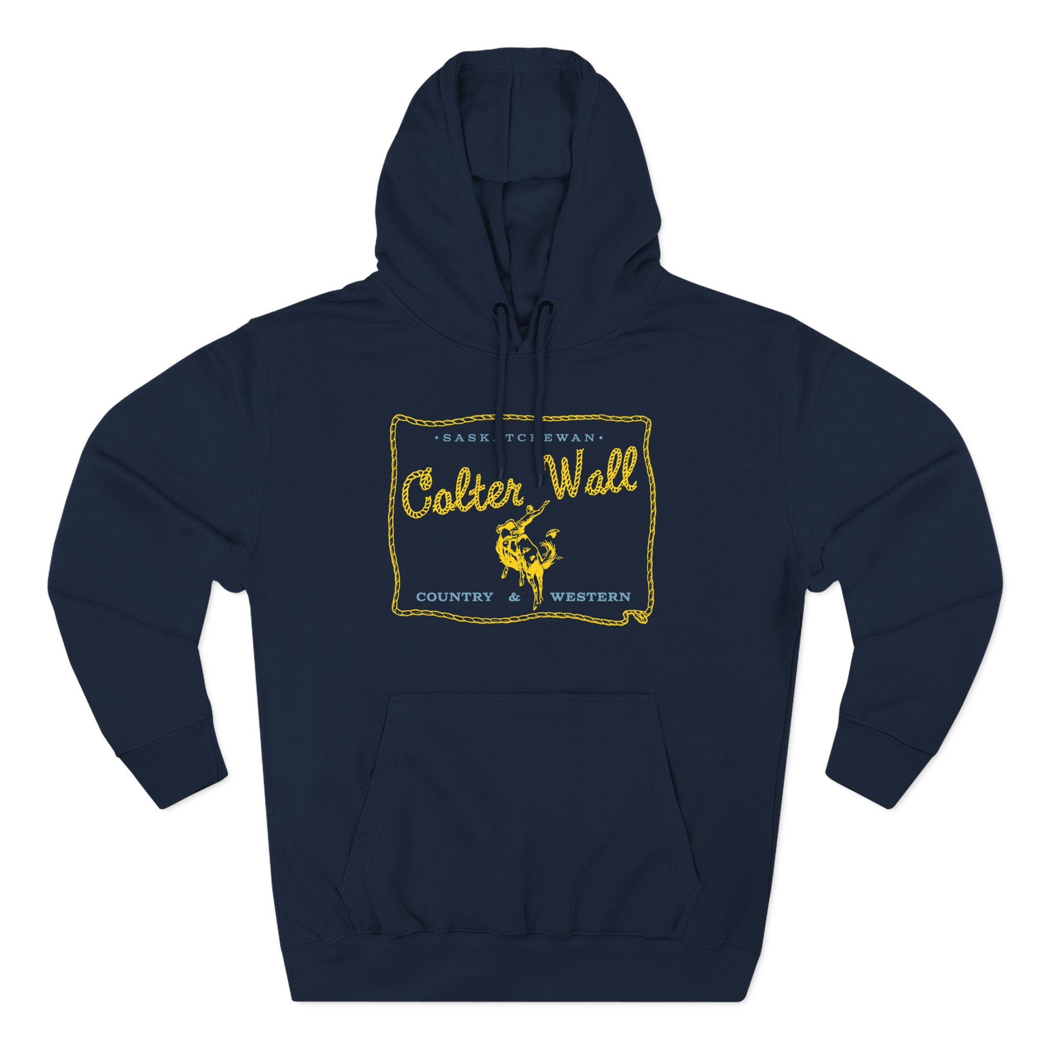 Colter Wall Saskatchewan Three-Panel Fleece Hoodie