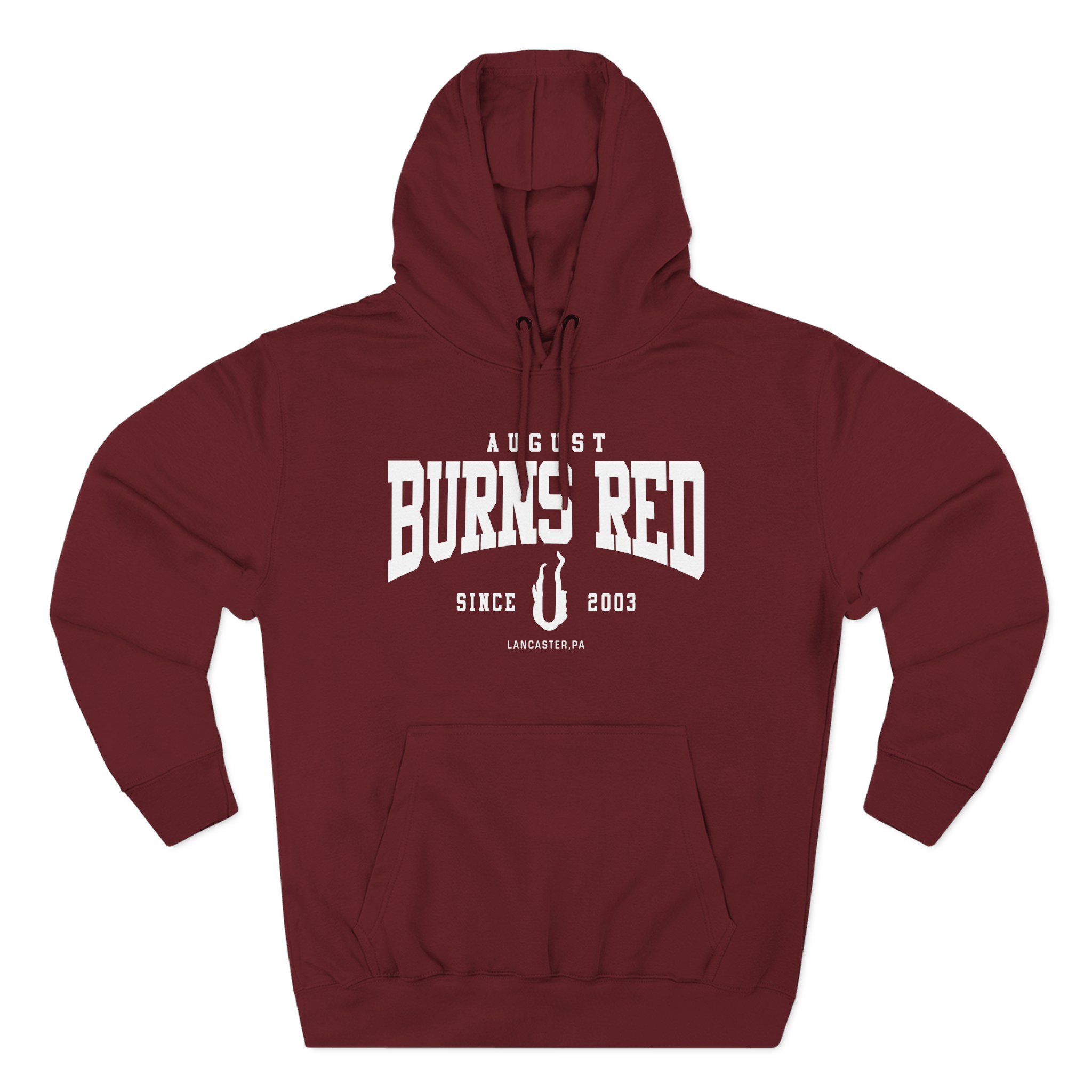 August Burns Red Three-Panel Fleece Hoodie