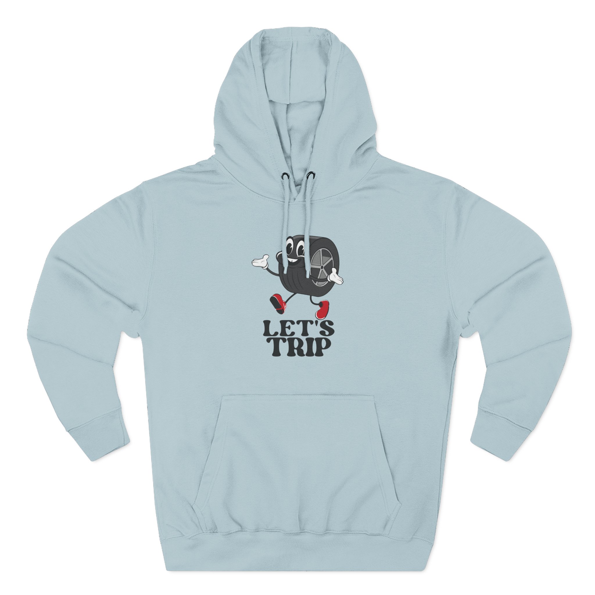 Sturniolo Triplets Lets Trip Wheelie Three-Panel Fleece Hoodie