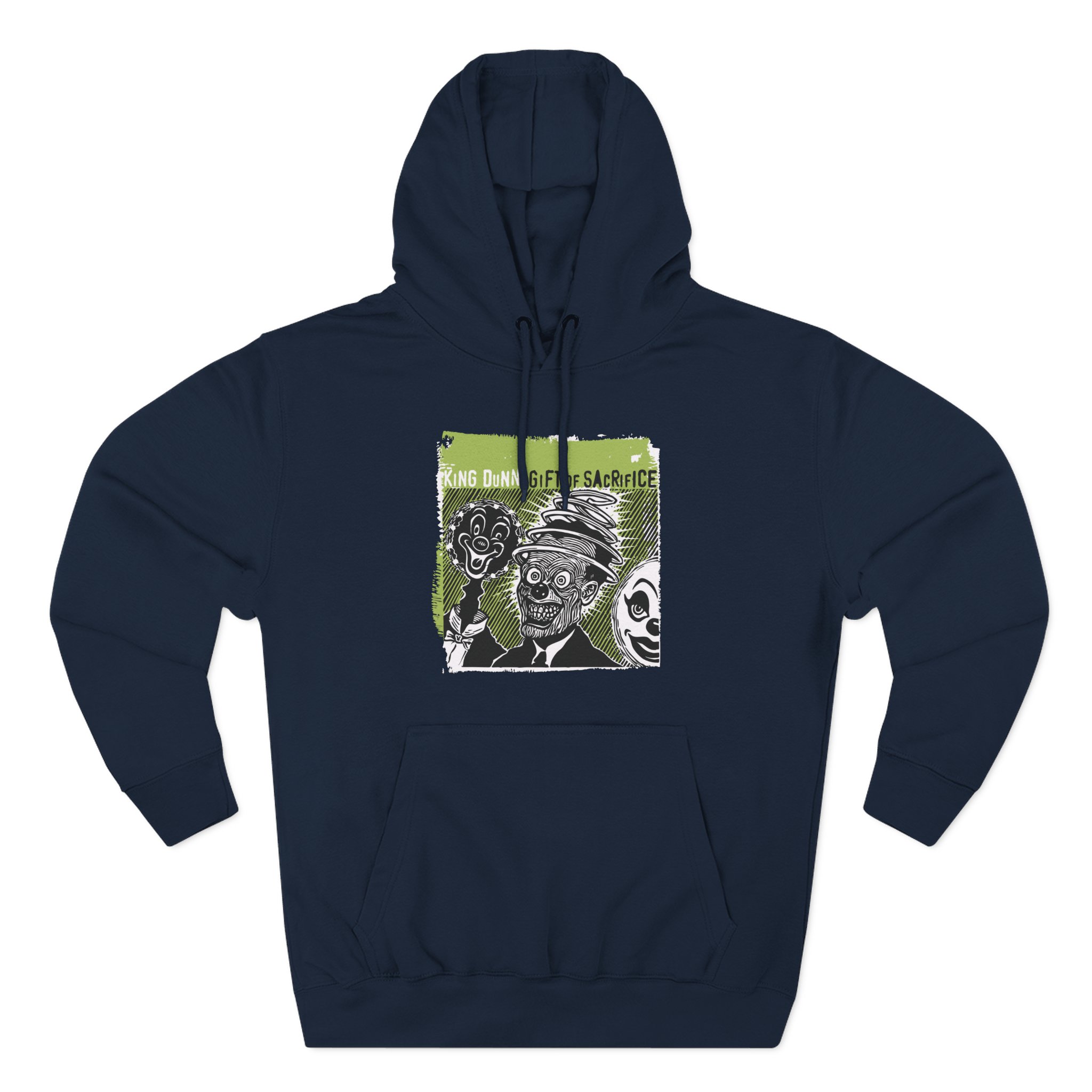 Melvins King Dunn Gift of Sacrifice Three-Panel Fleece Hoodie