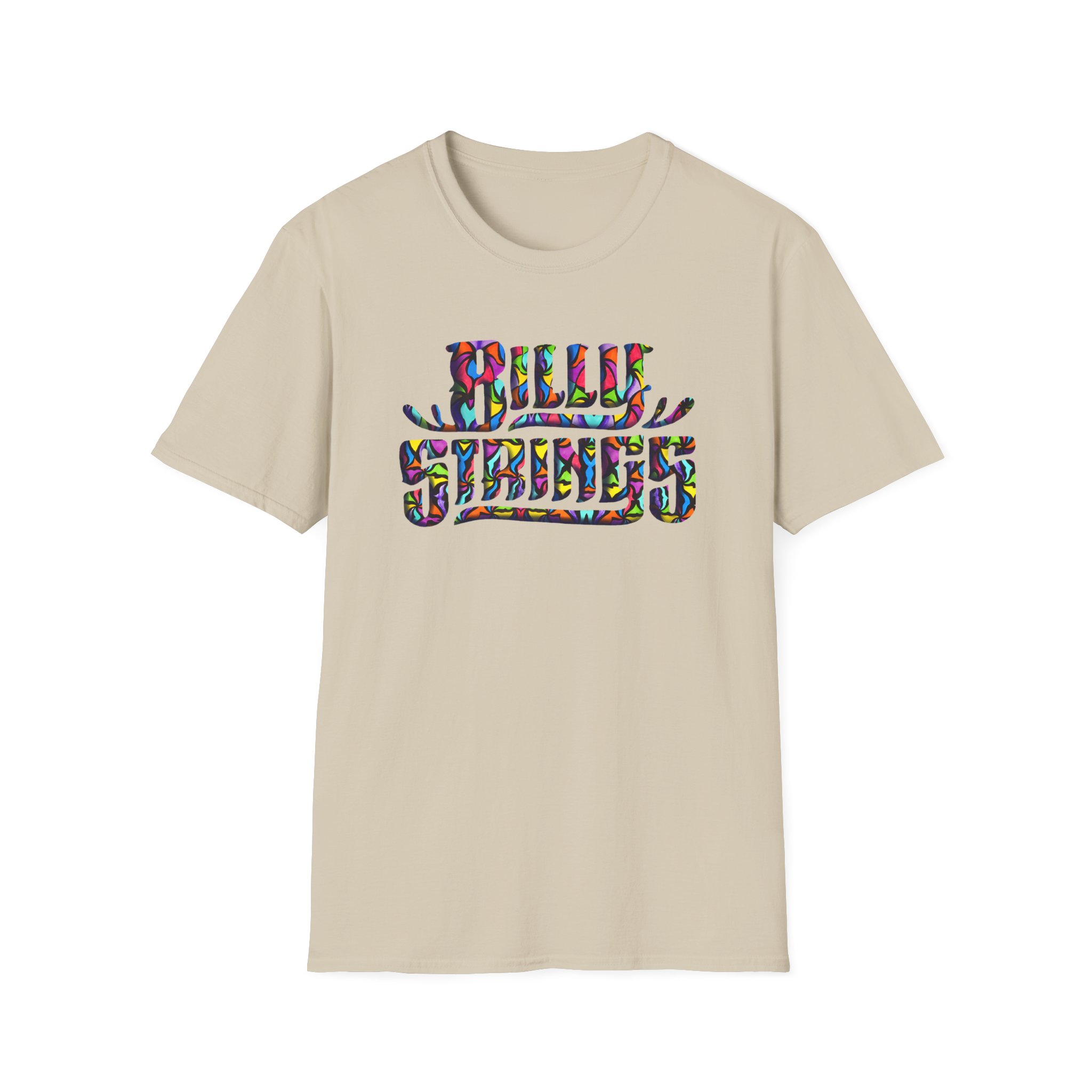 Billy Strings Colorful Classic Logo Unisex Softstyle T-Shirt